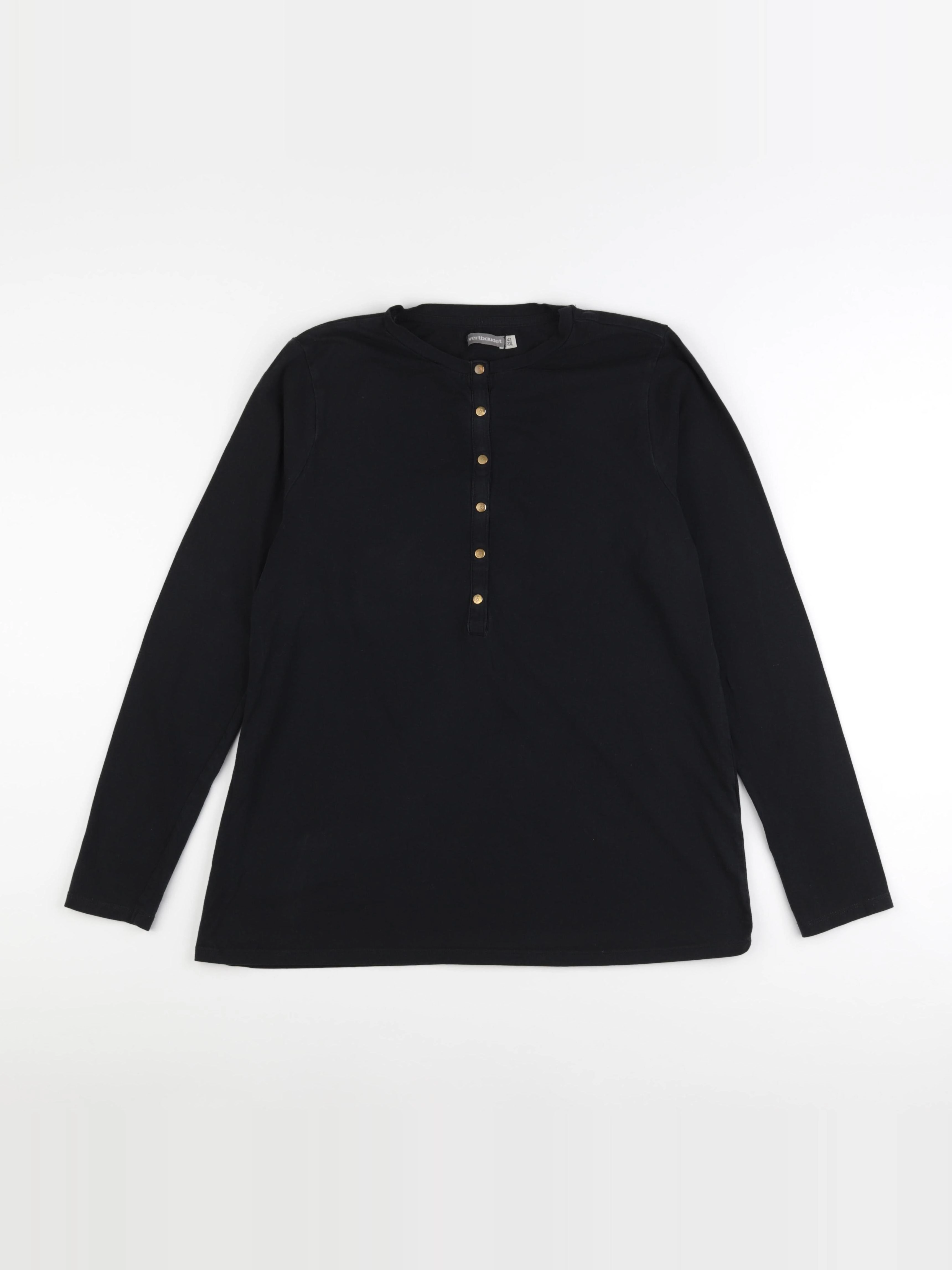 Vertbaudet - tee-shirt grossesse noir - 42 à 44