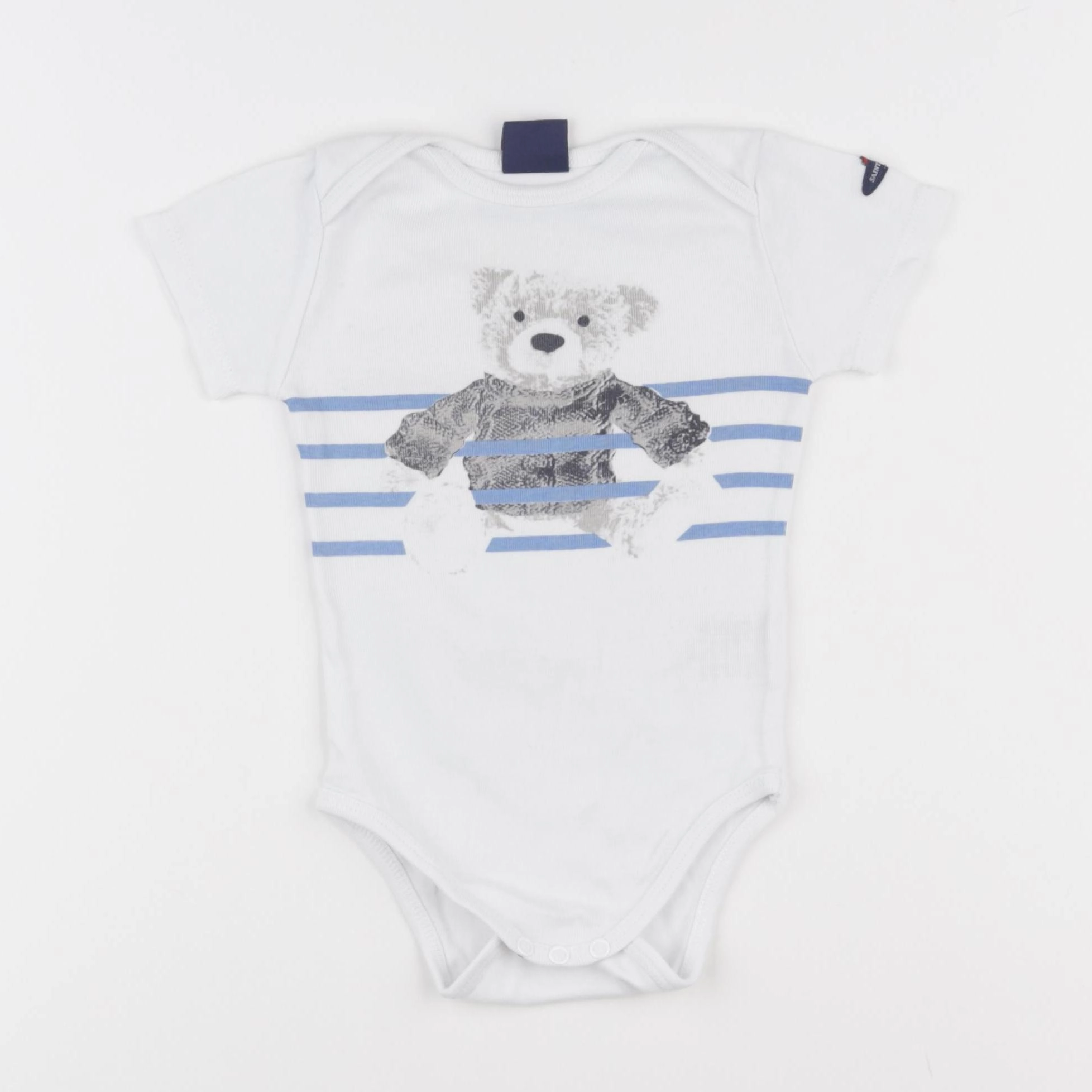 Saint James - body blanc - 12 mois