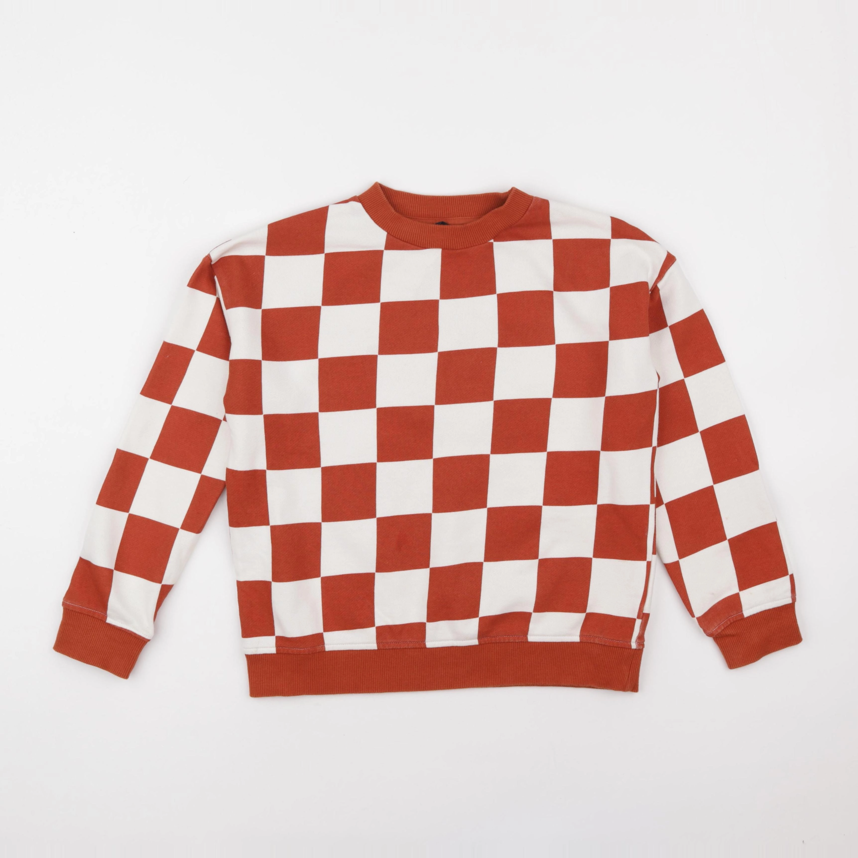 Monoprix - sweat rouge - 10 ans