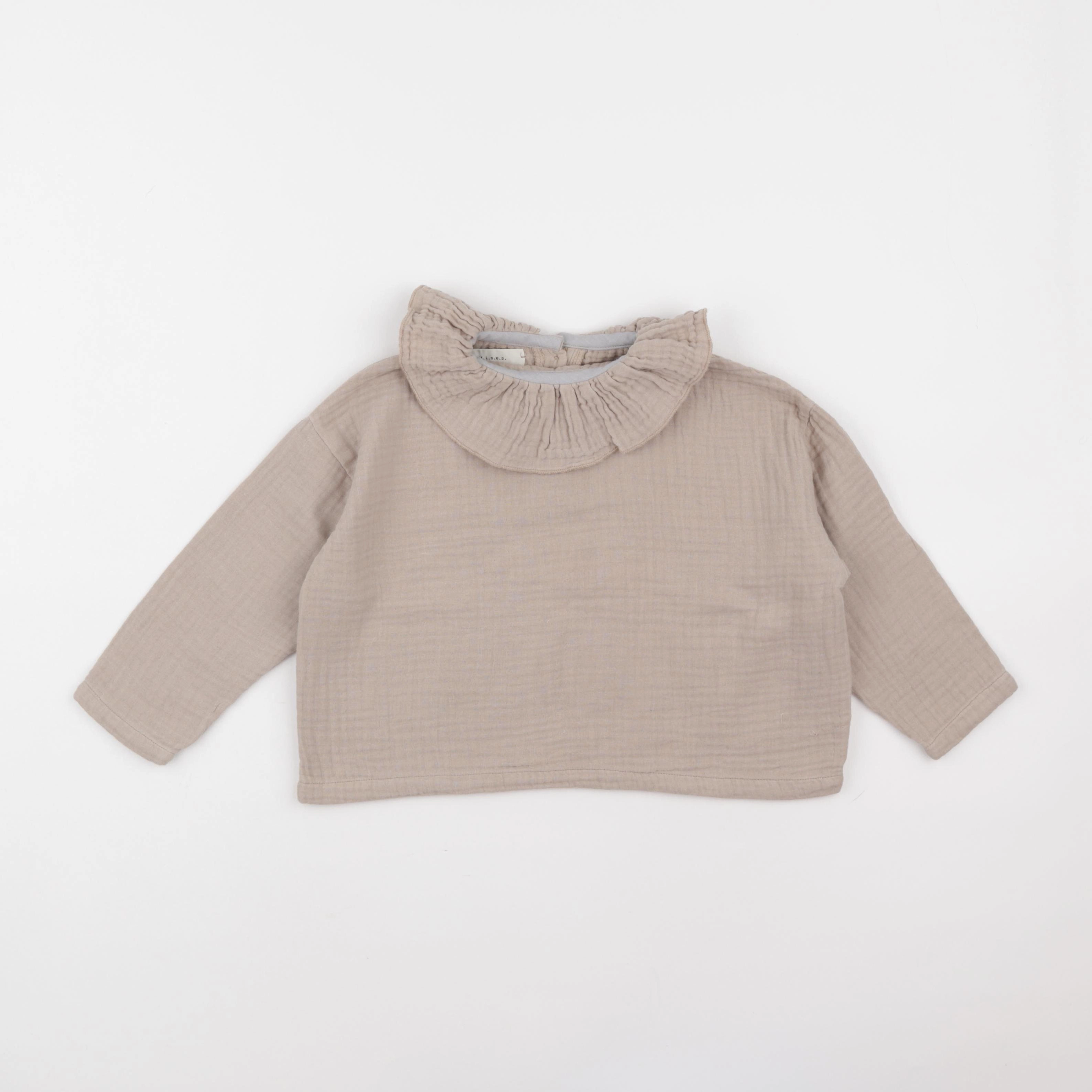 Les Minus - blouse beige - 2 ans