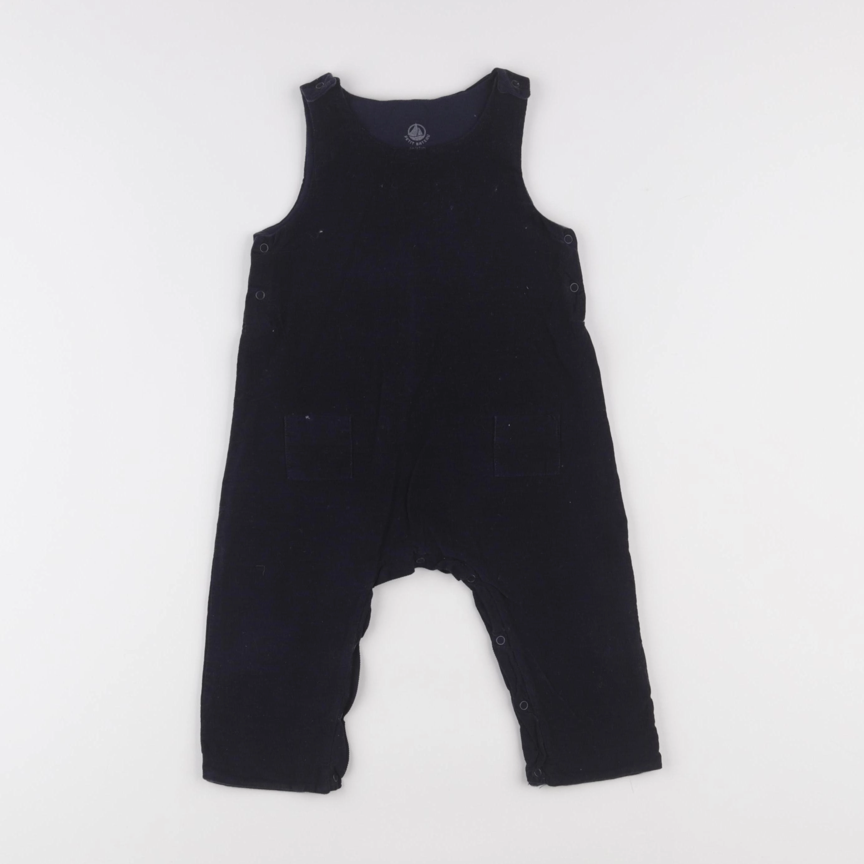 Petit Bateau - combinaison bleu - 6 mois