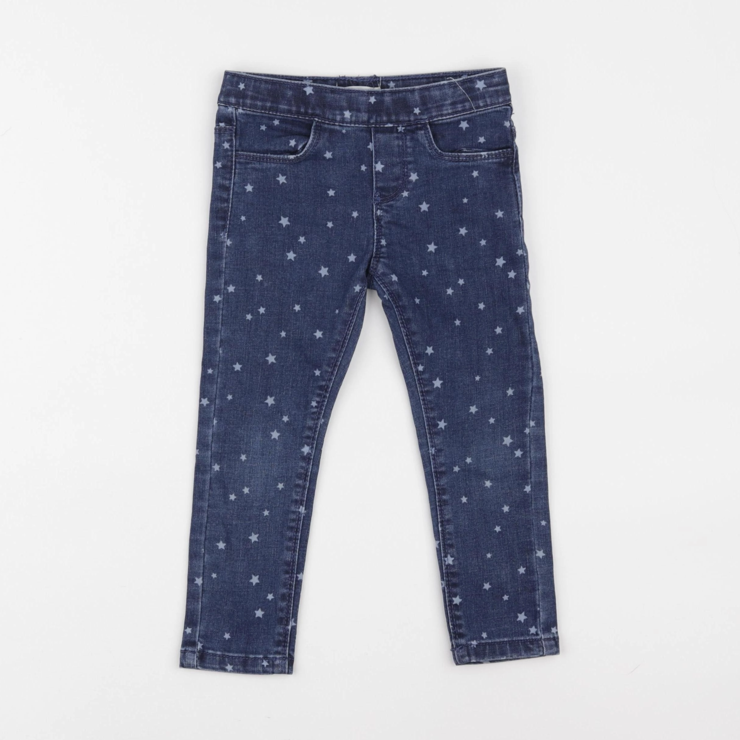 Vertbaudet - jegging bleu - 3 ans
