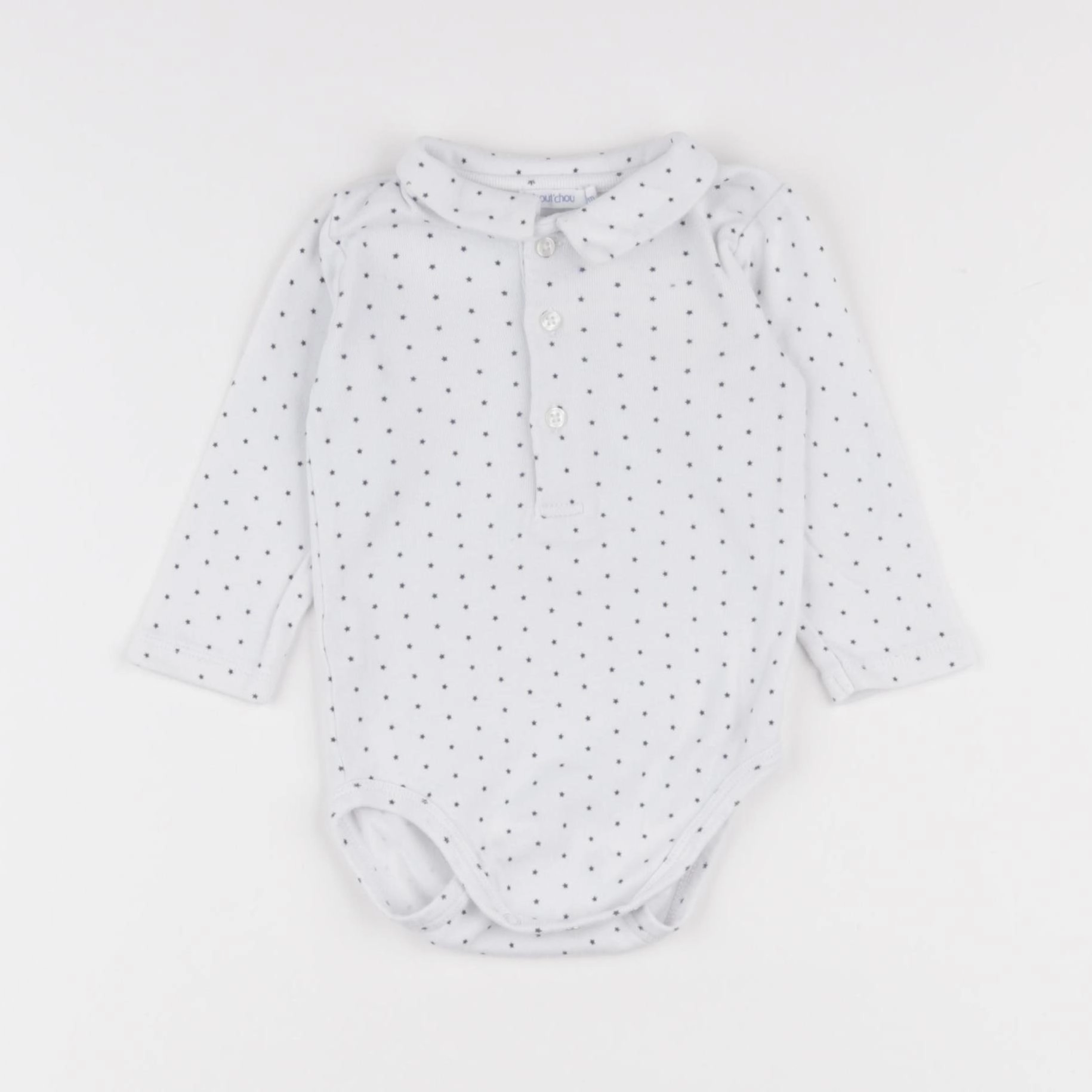 Boutchou - body blanc - 9 mois