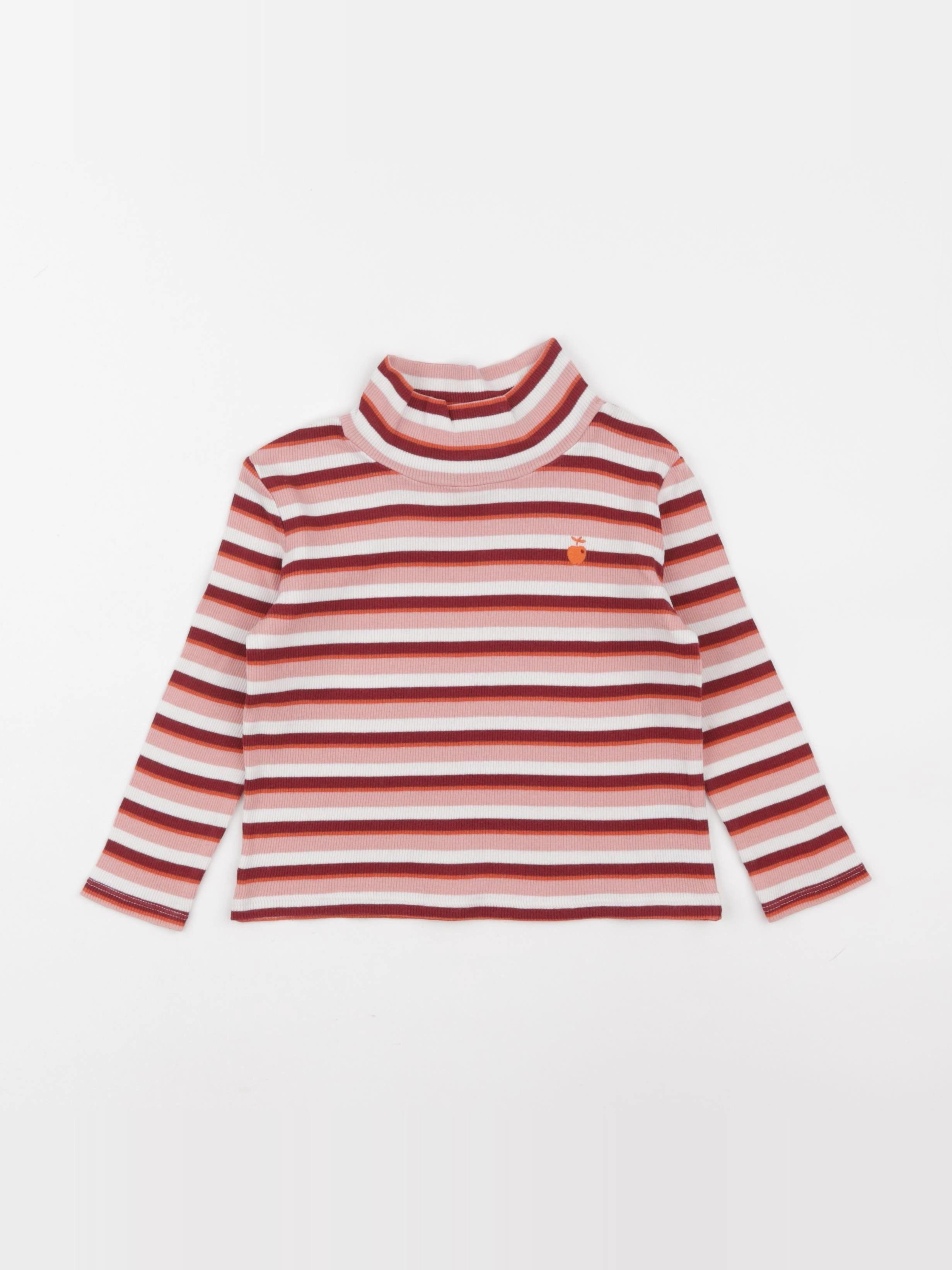 Vertbaudet - sous-pull rose - 3 ans