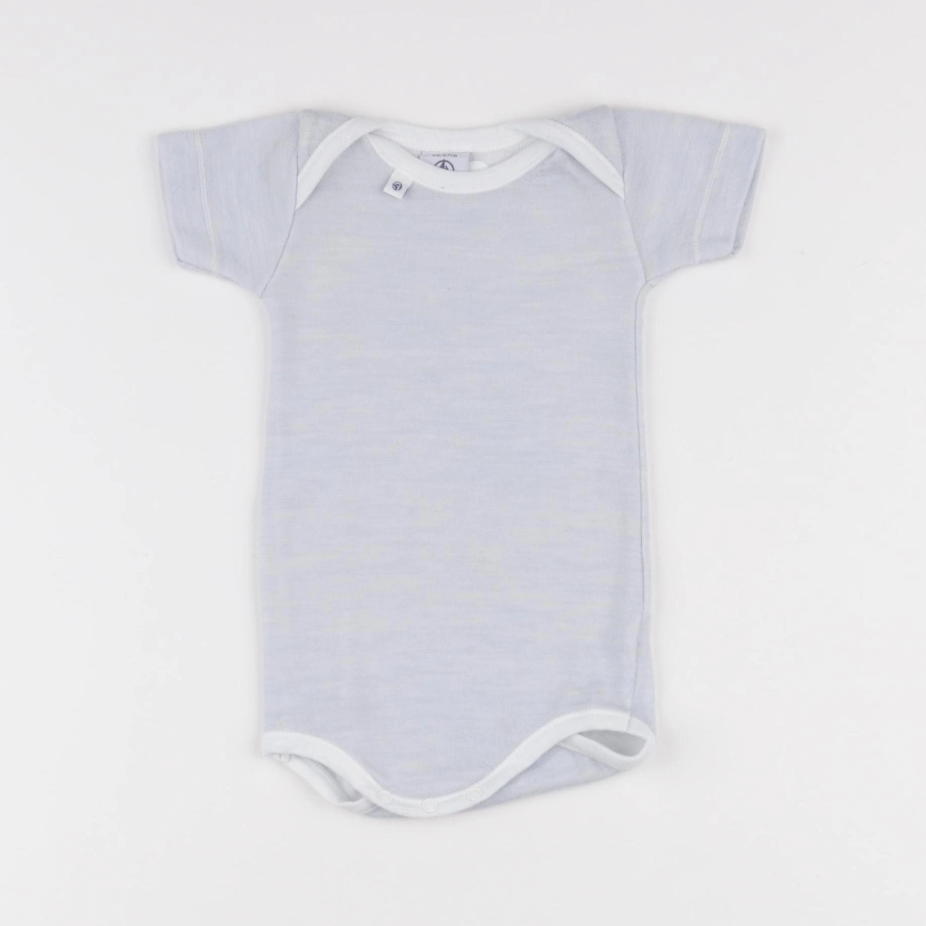 Petit Bateau - body bleu - 6 mois