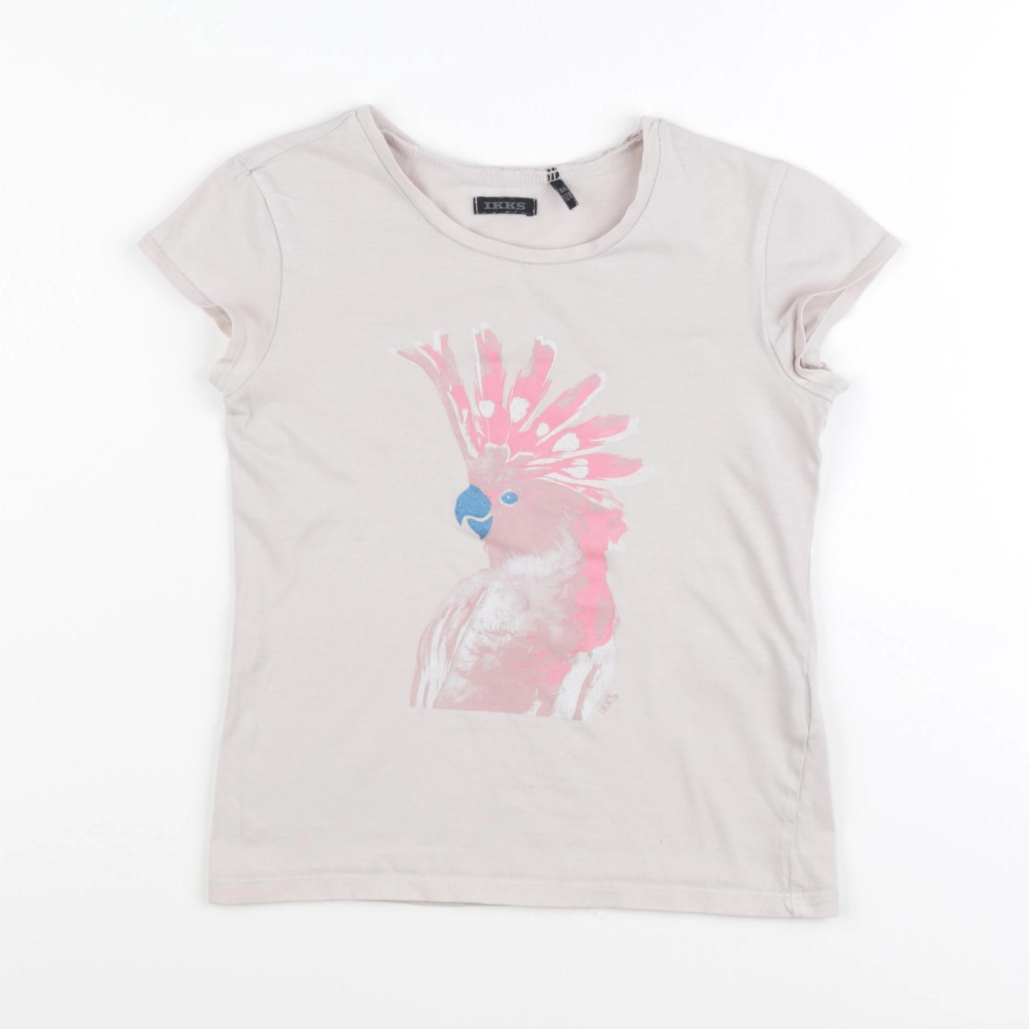 IKKS - tee-shirt rose - 8 ans