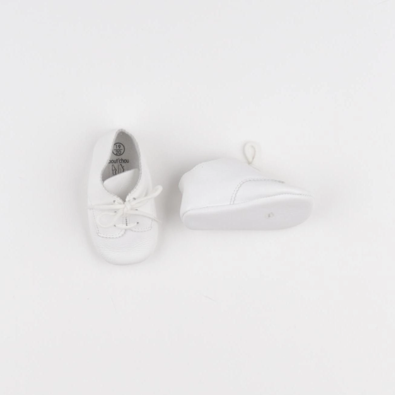 Boutchou - chaussons blanc - pointure 19/20