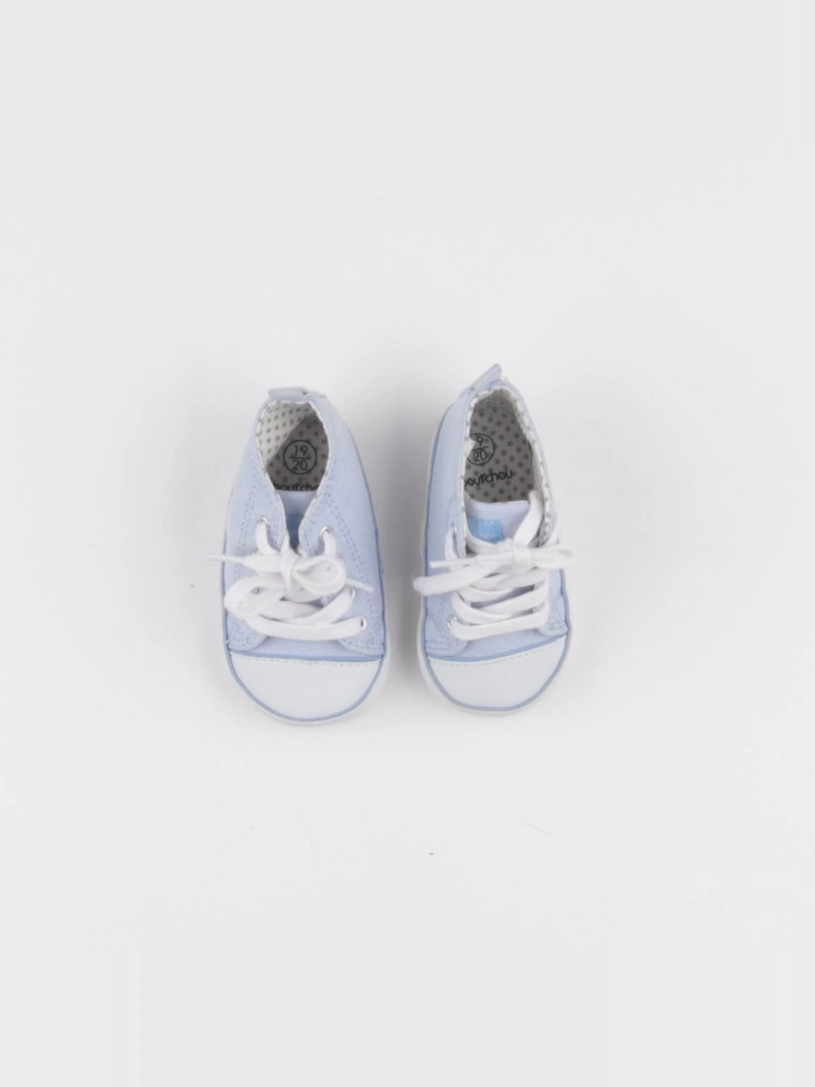 Boutchou - chaussons bleu - pointure 19/20