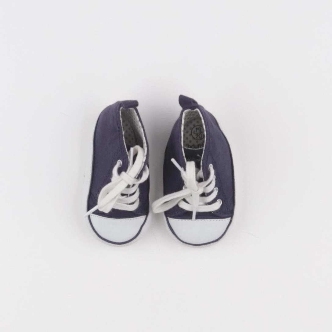 Boutchou - chaussons bleu - pointure 19/20