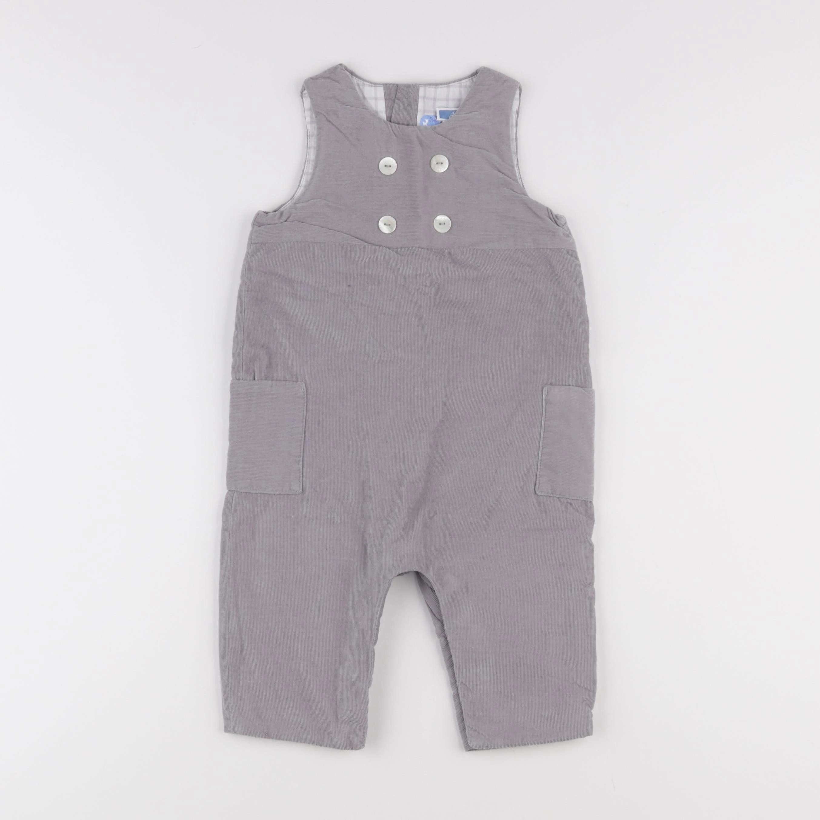 Jacadi - combinaison gris - 12 mois