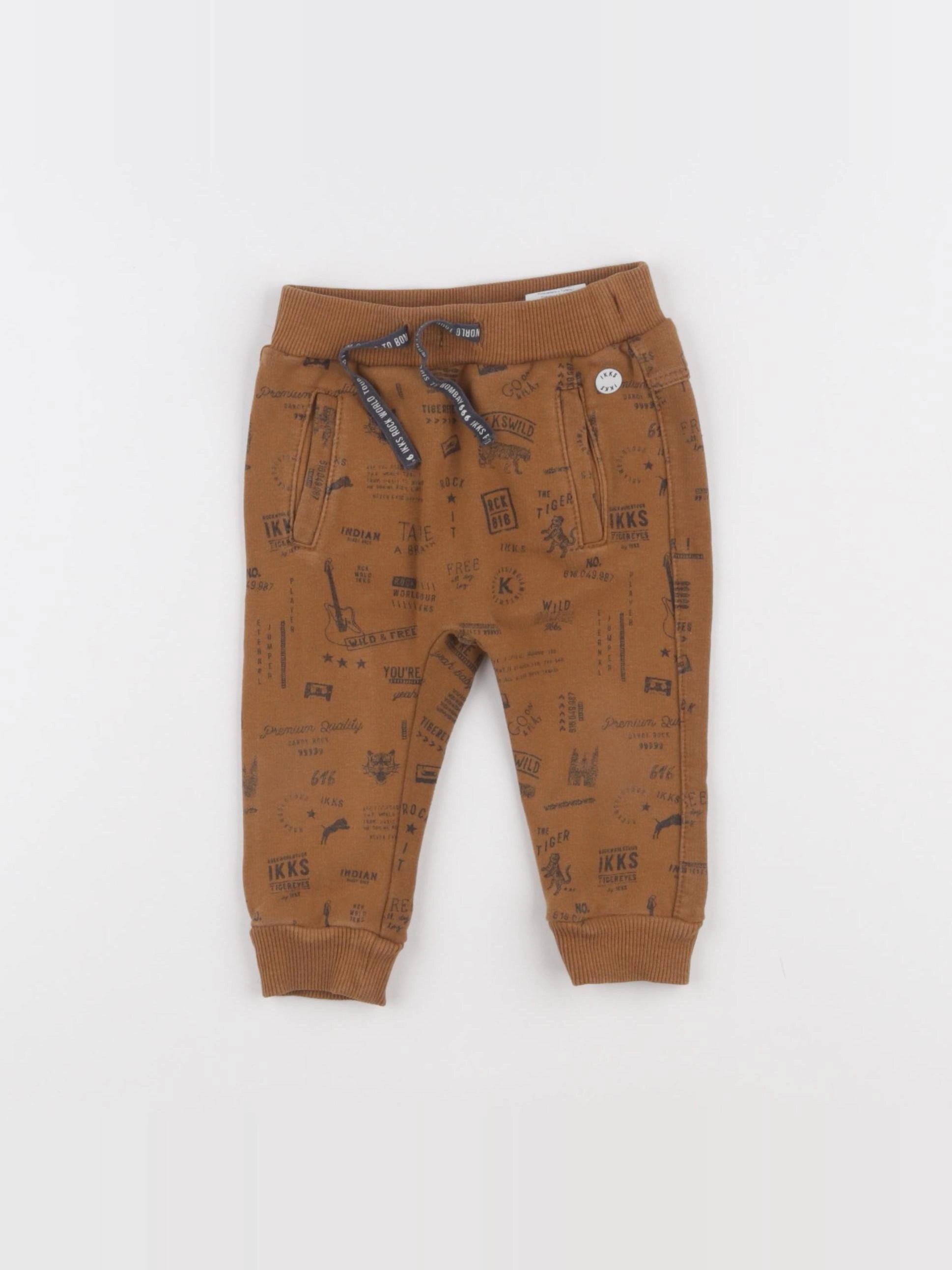 IKKS - jogging marron - 12 mois