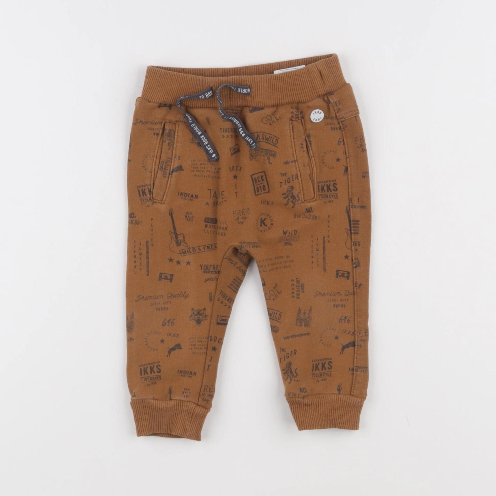 IKKS - jogging marron - 12 mois