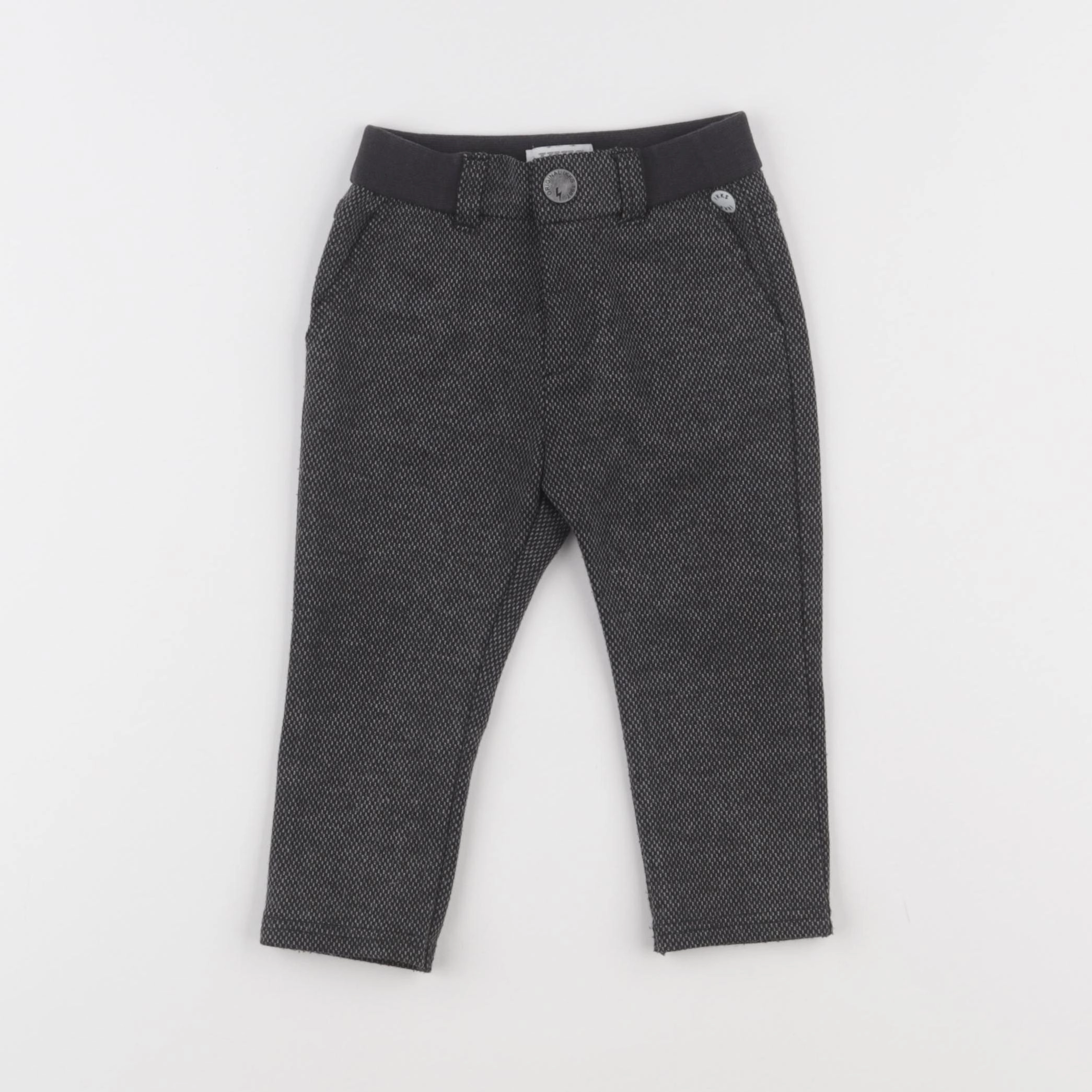 IKKS - pantalon gris - 12 mois