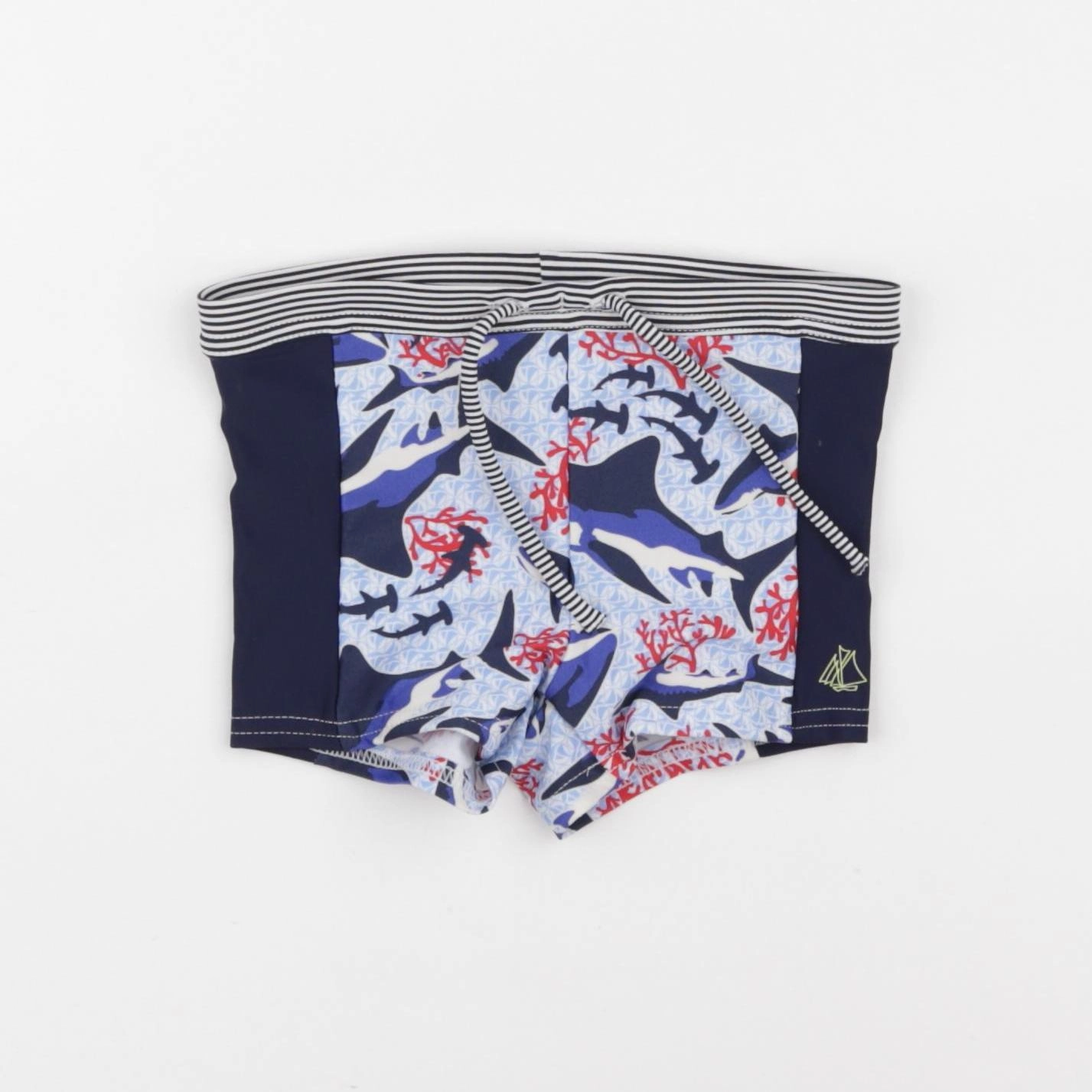 Petit Bateau - maillot de bain bleu - 24 mois