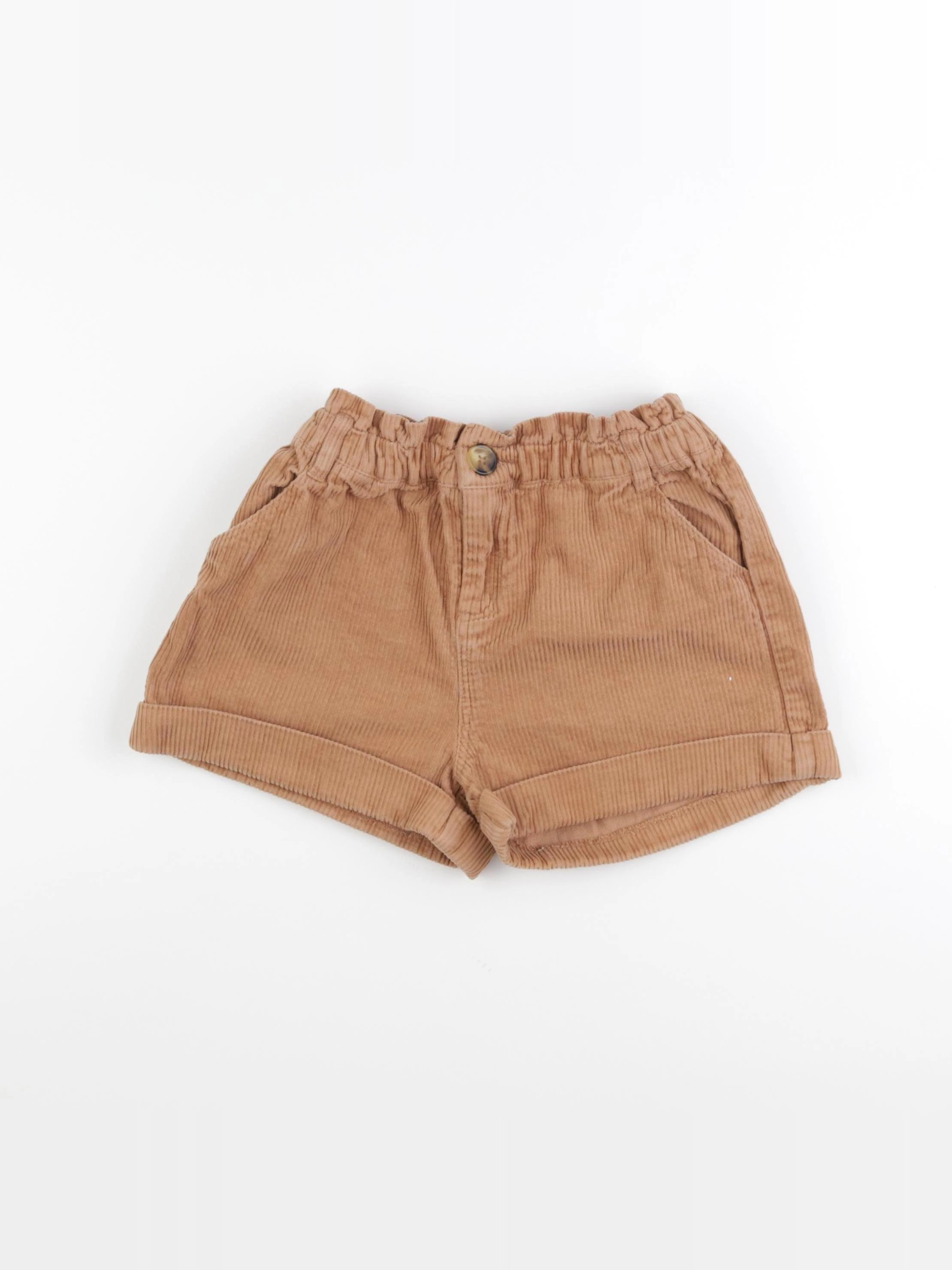 Vertbaudet - short marron - 8 ans