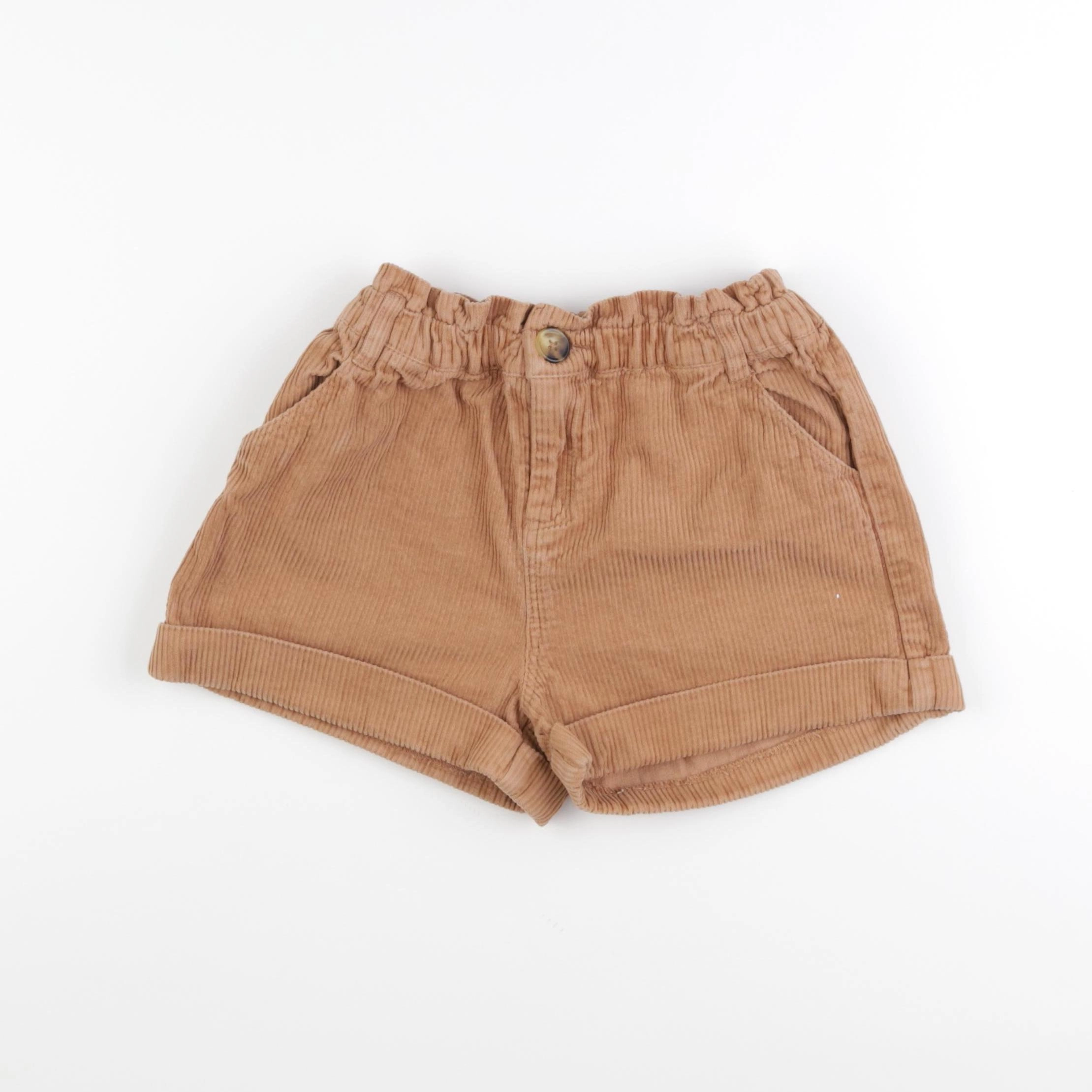 Vertbaudet - short marron - 8 ans
