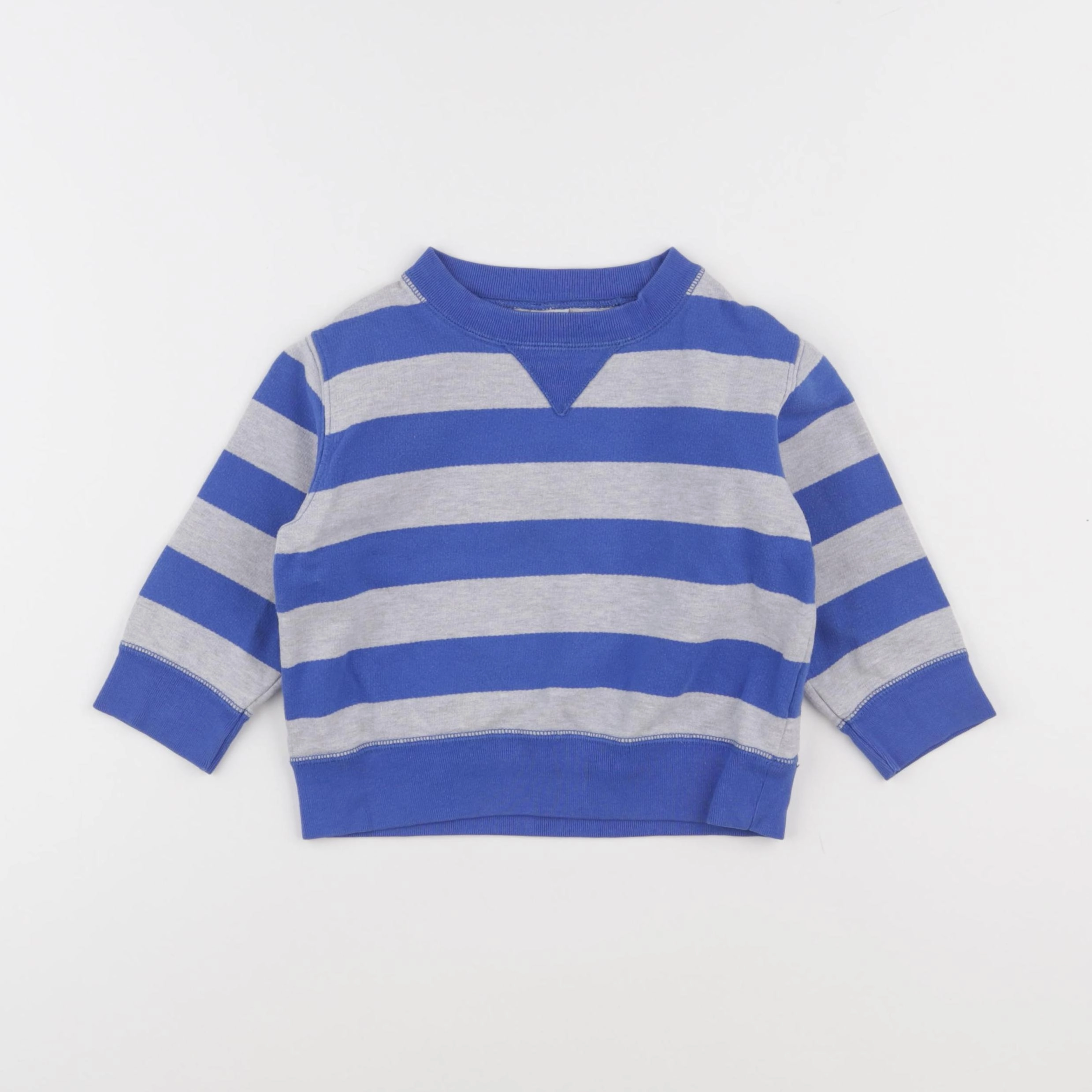 Petit Bateau - pull bleu - 3 ans