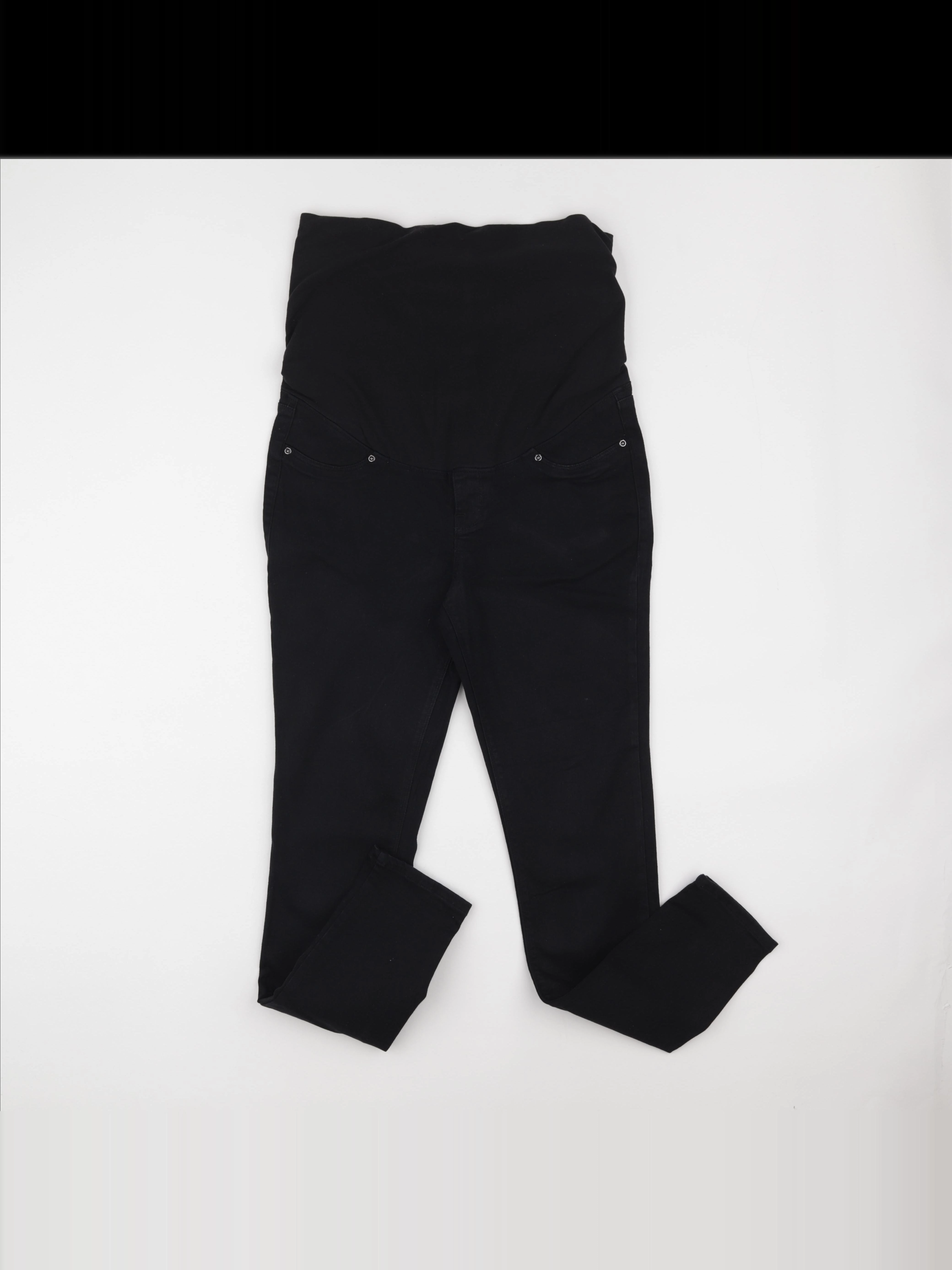H&M - pantalon grossesse noir - 38