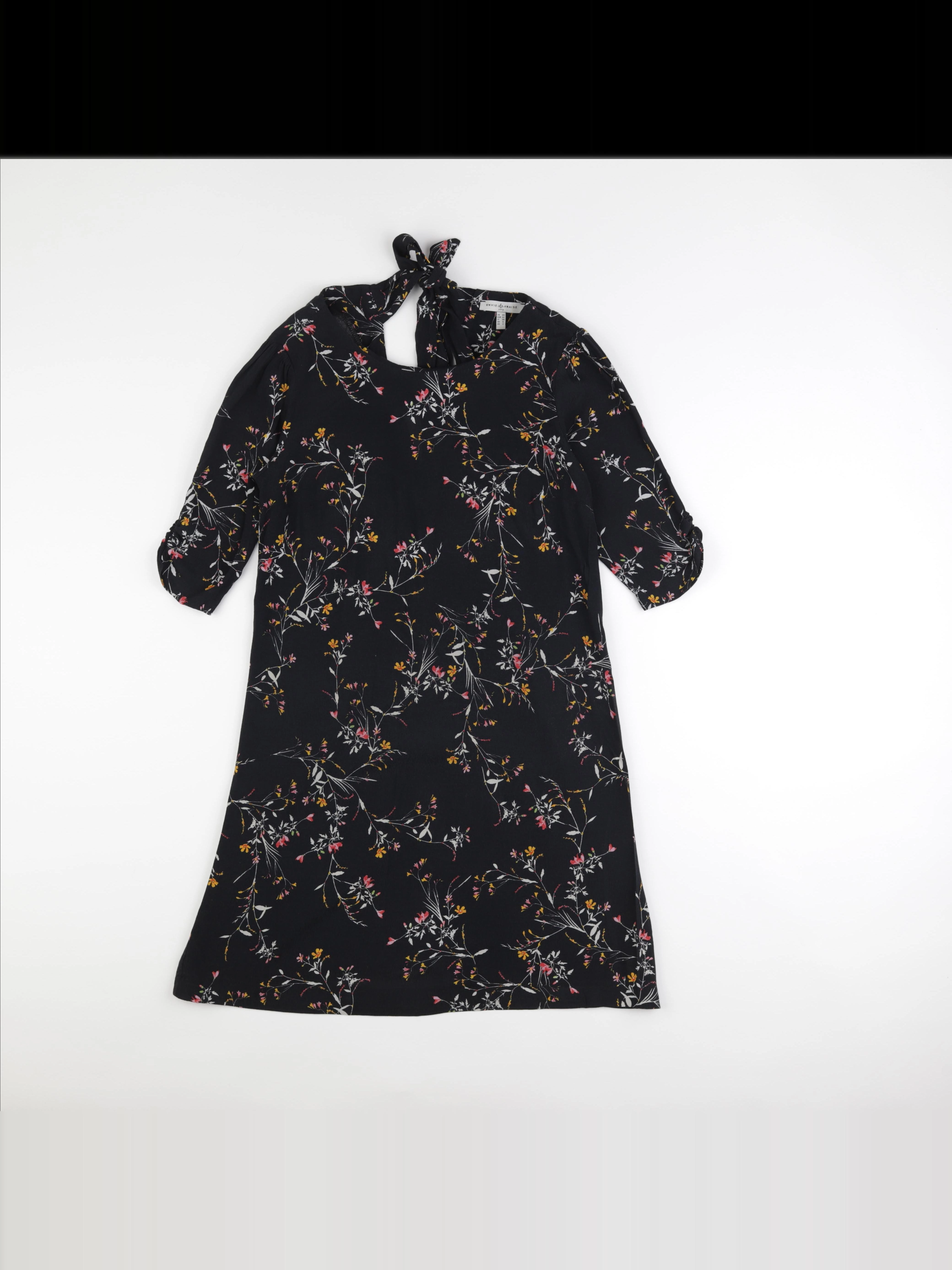 Envie de fraise - robe grossesse noir - 34