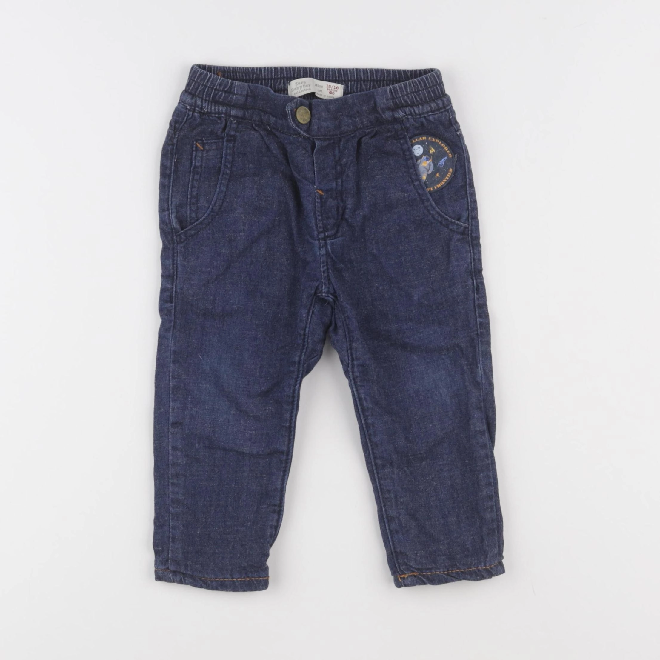Zara - jean bleu - 12/18 mois
