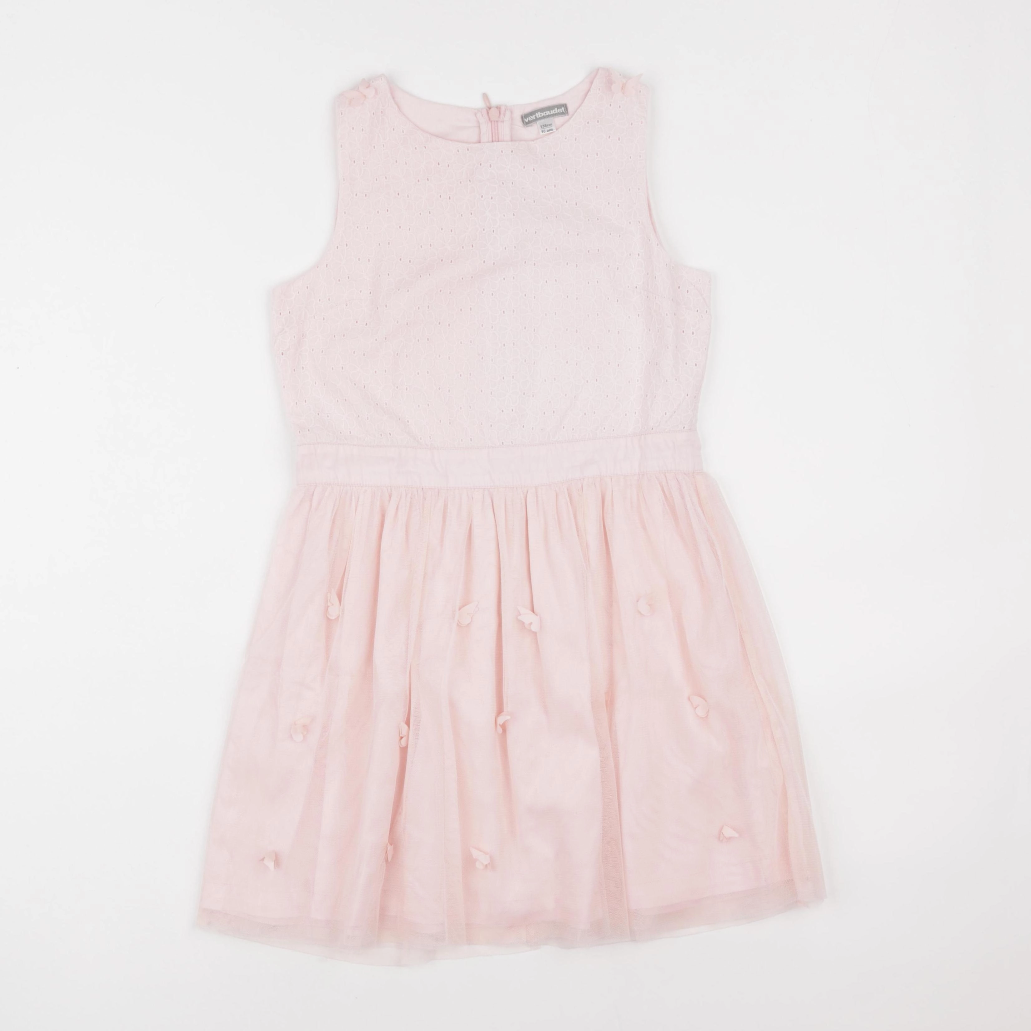 Vertbaudet - robe rose - 10 ans
