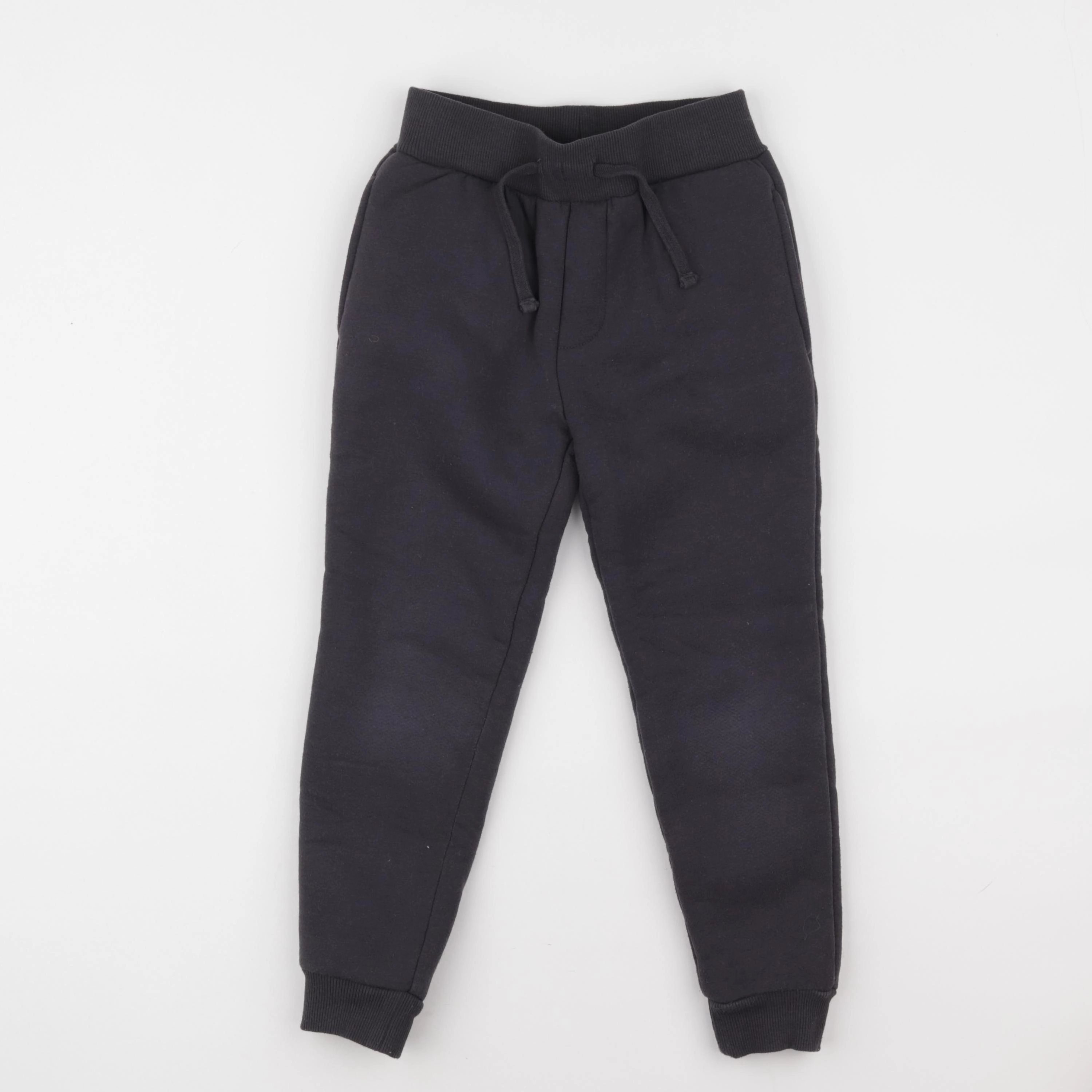 Vertbaudet - jogging doublé gris - 6 ans