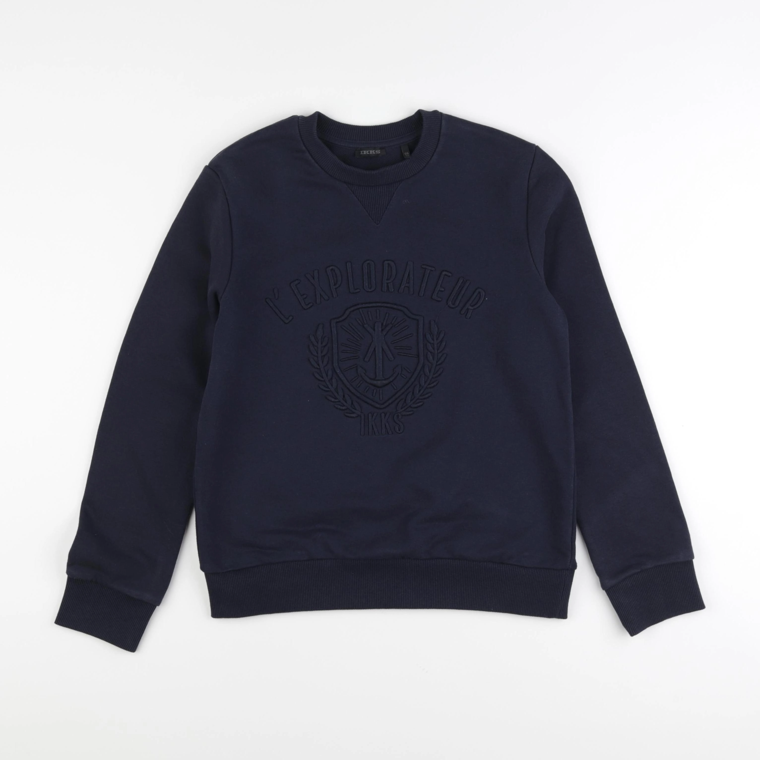 IKKS - sweat bleu - 12 ans