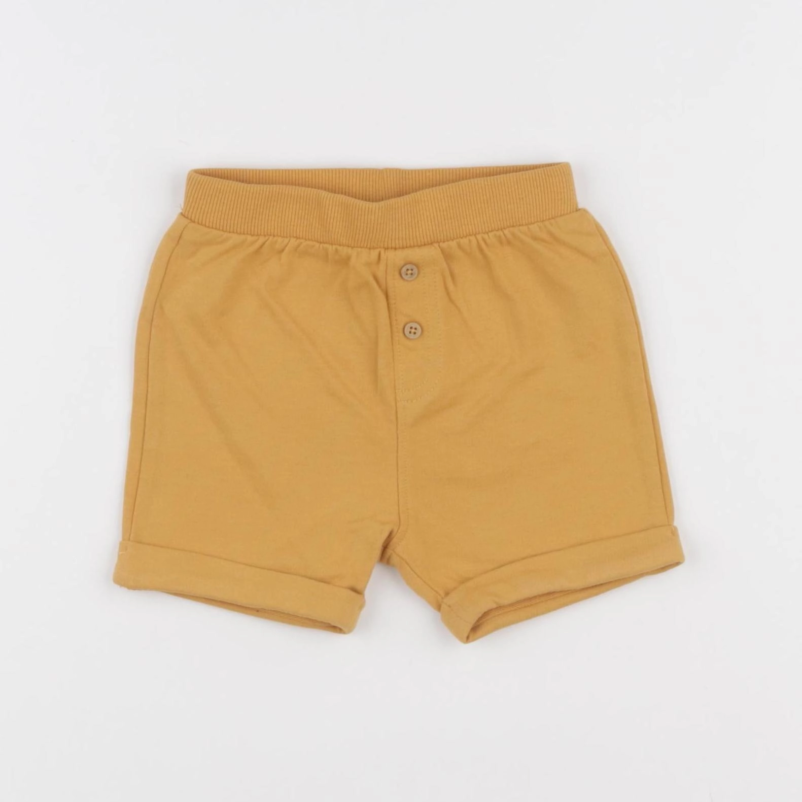 Vertbaudet - short jaune - 6 mois