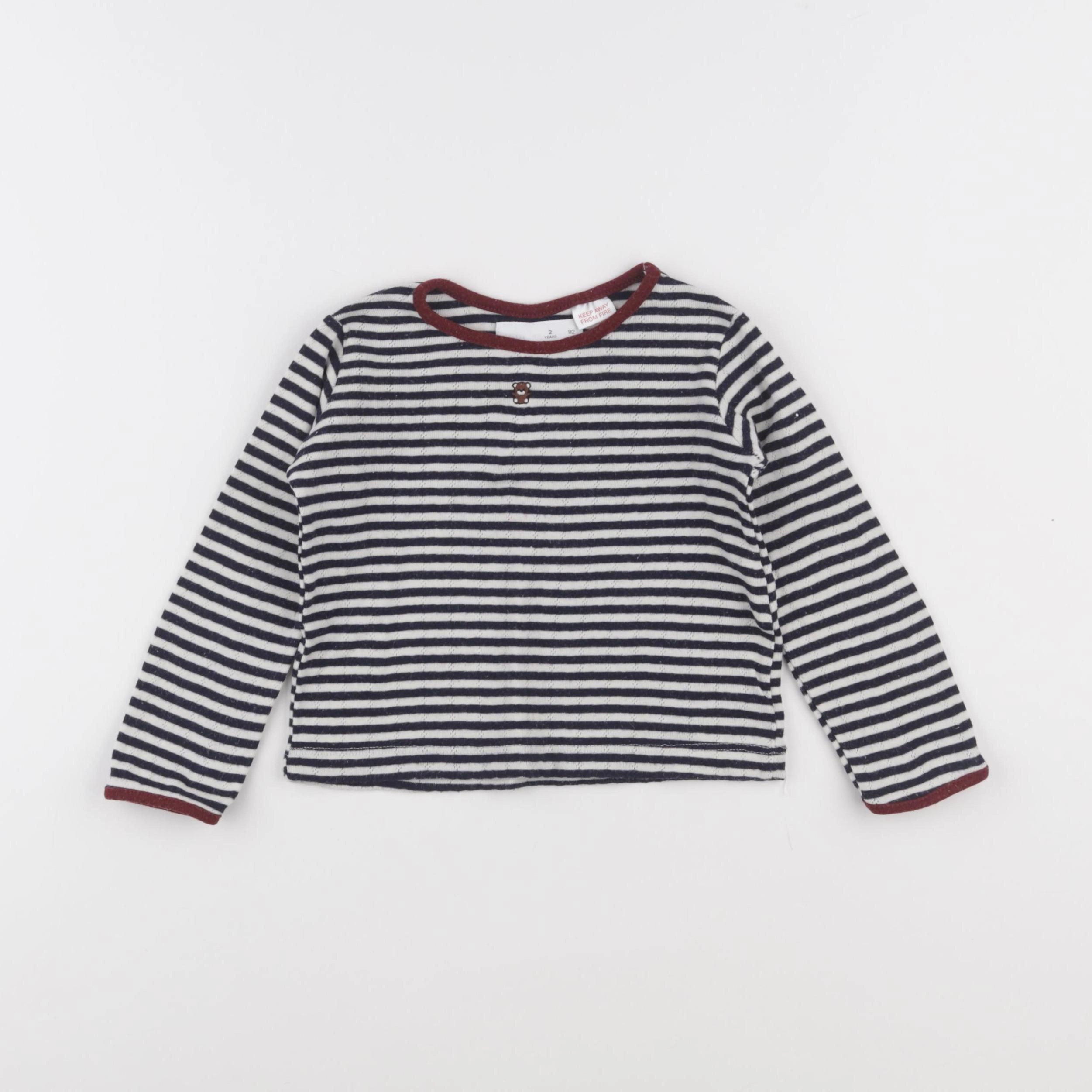 Zara - tee-shirt multicolore - 2 ans