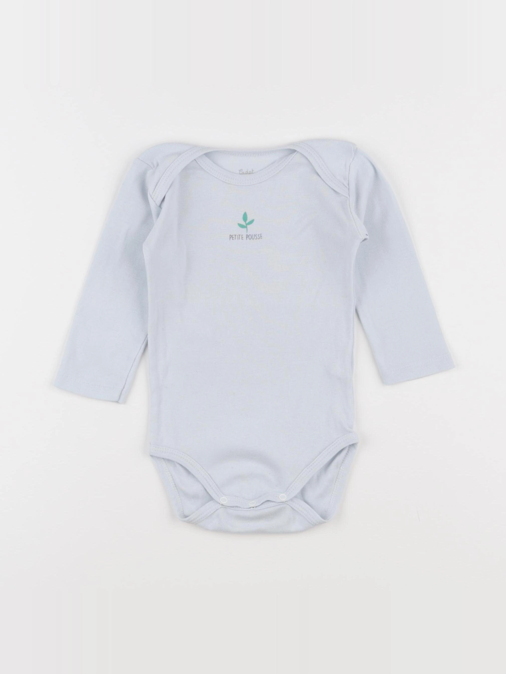 La Redoute - body bleu - 18 mois