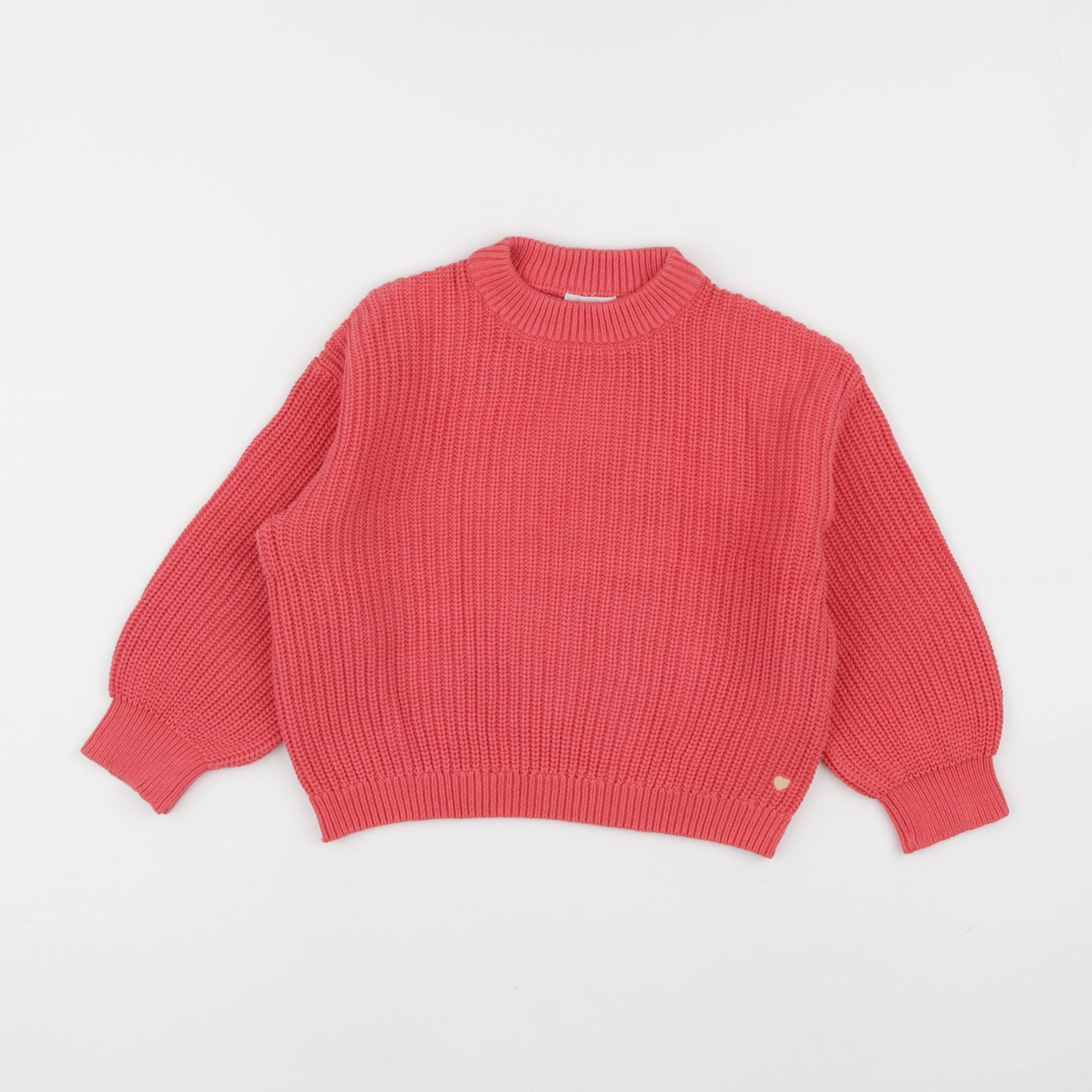 Vertbaudet - pull rose - 6 ans