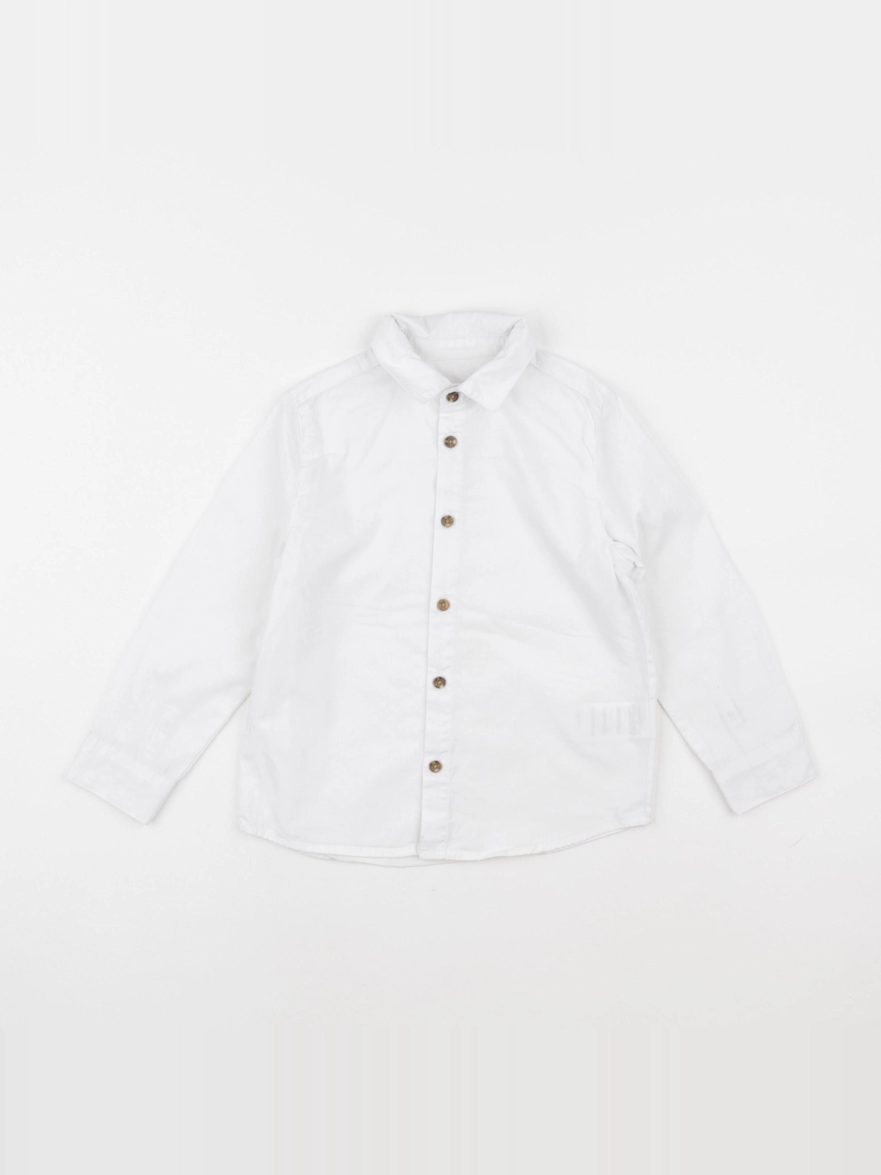 Vertbaudet - chemise blanc - 5 ans