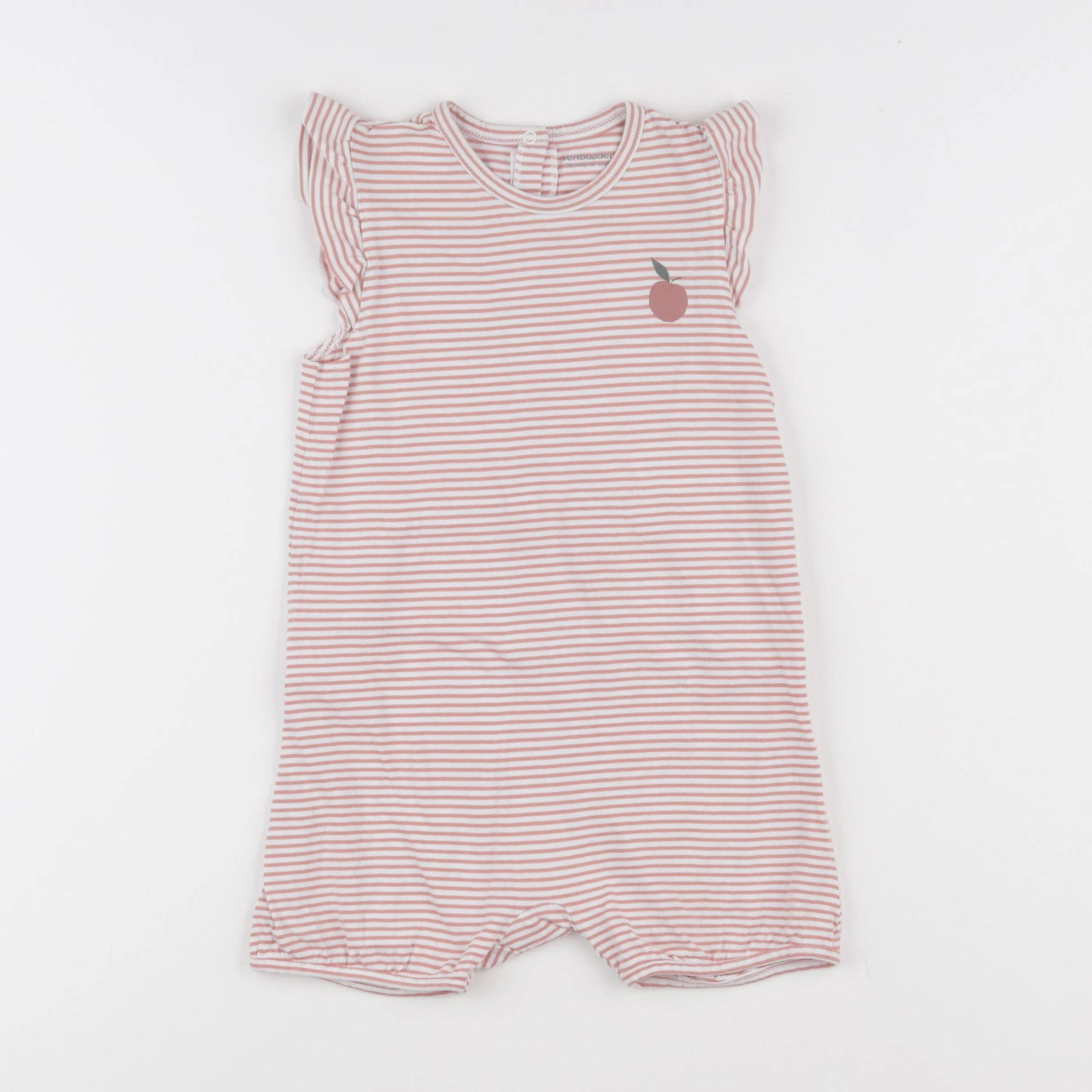 Vertbaudet - pyjama coton rose - 36 mois