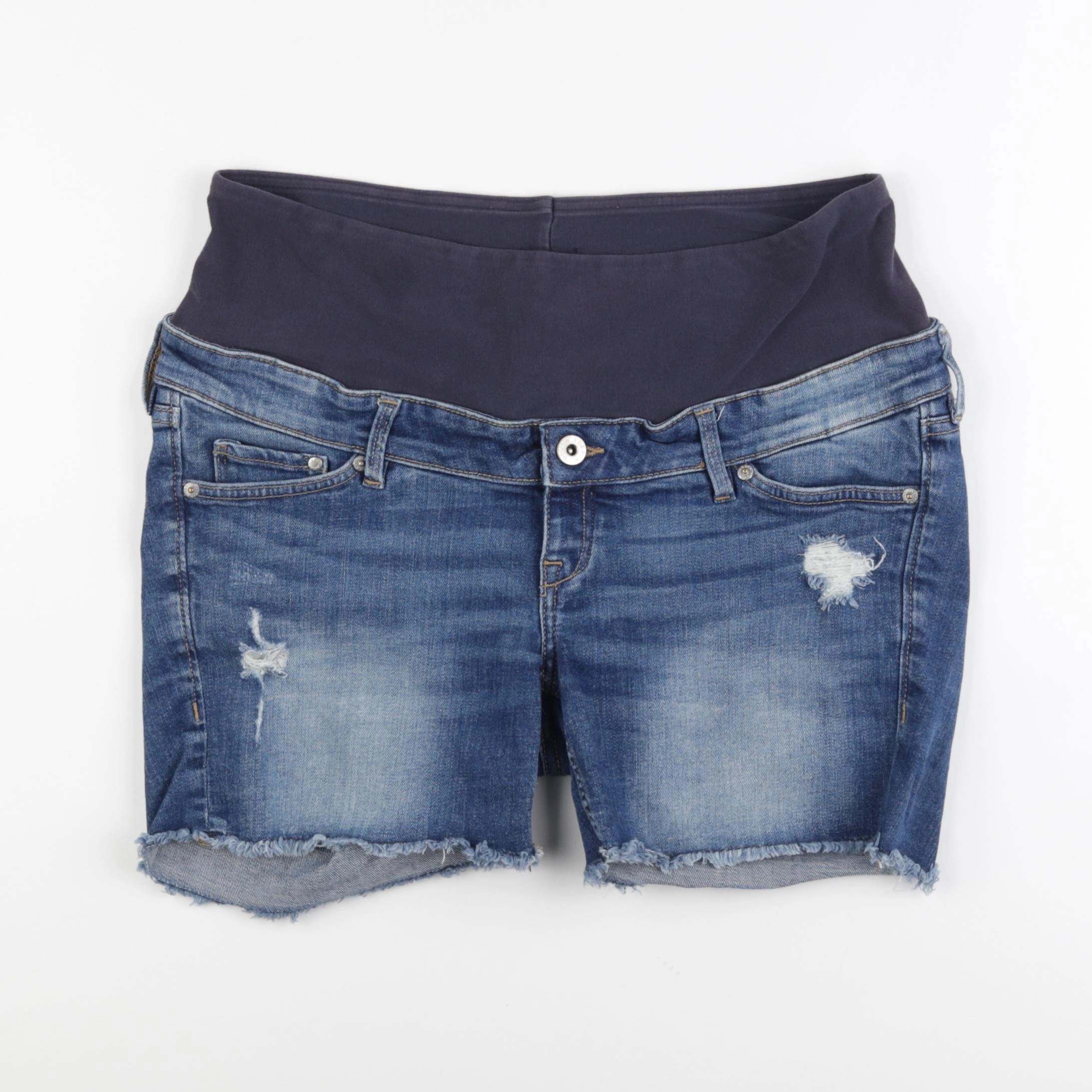 H&M - short grossesse bleu - 42