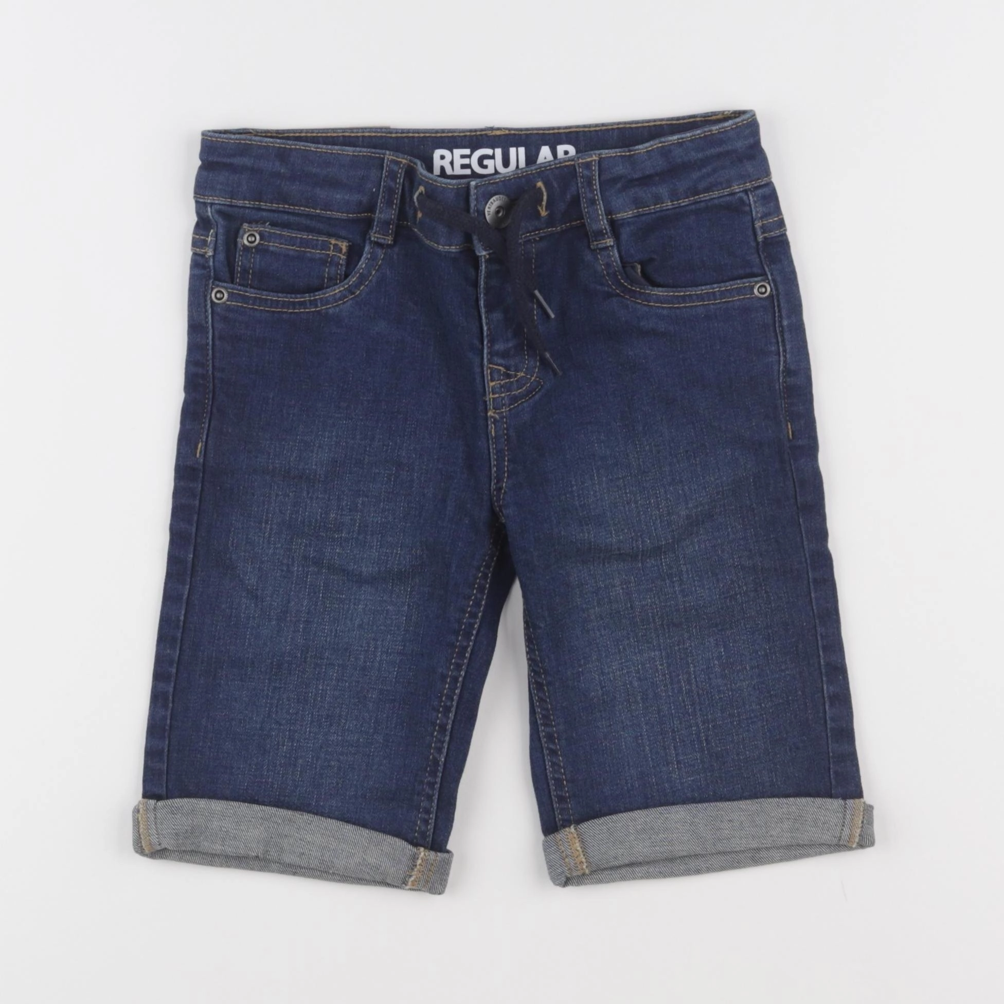 Vertbaudet - short bleu - 6 ans