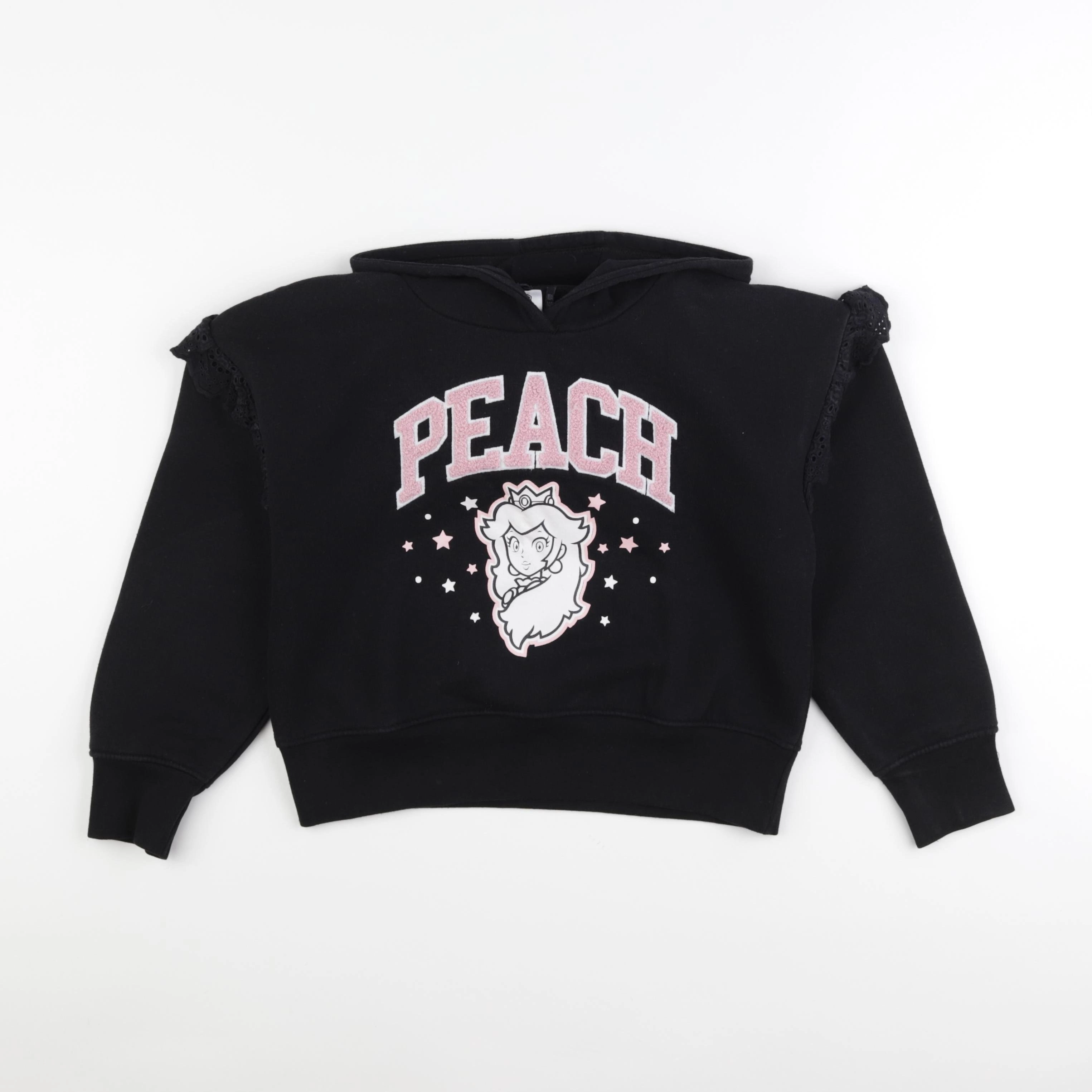 IKKS - sweat noir - 10 ans