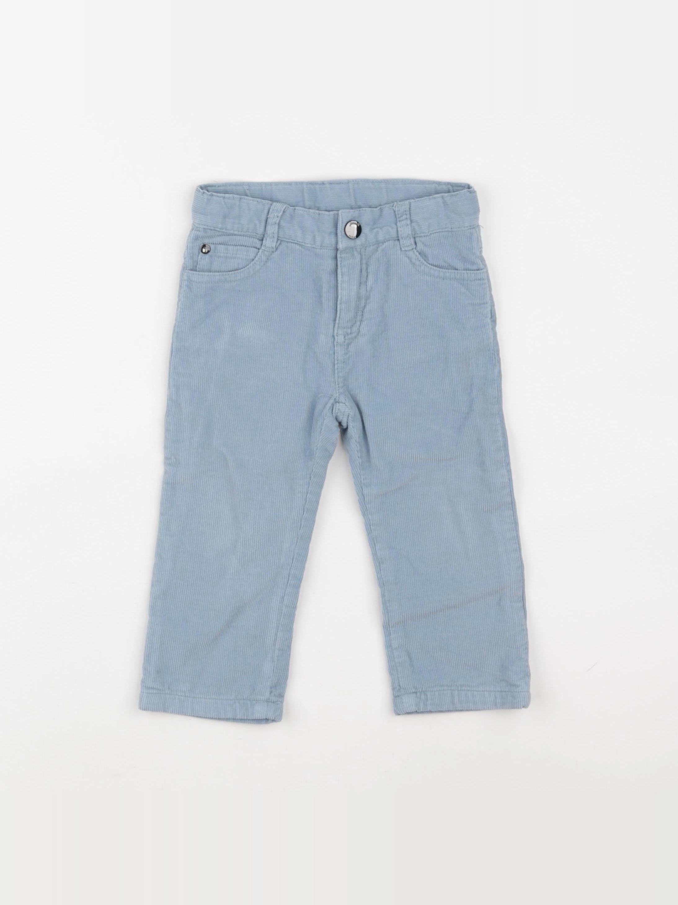 Jacadi - pantalon bleu - 18 mois