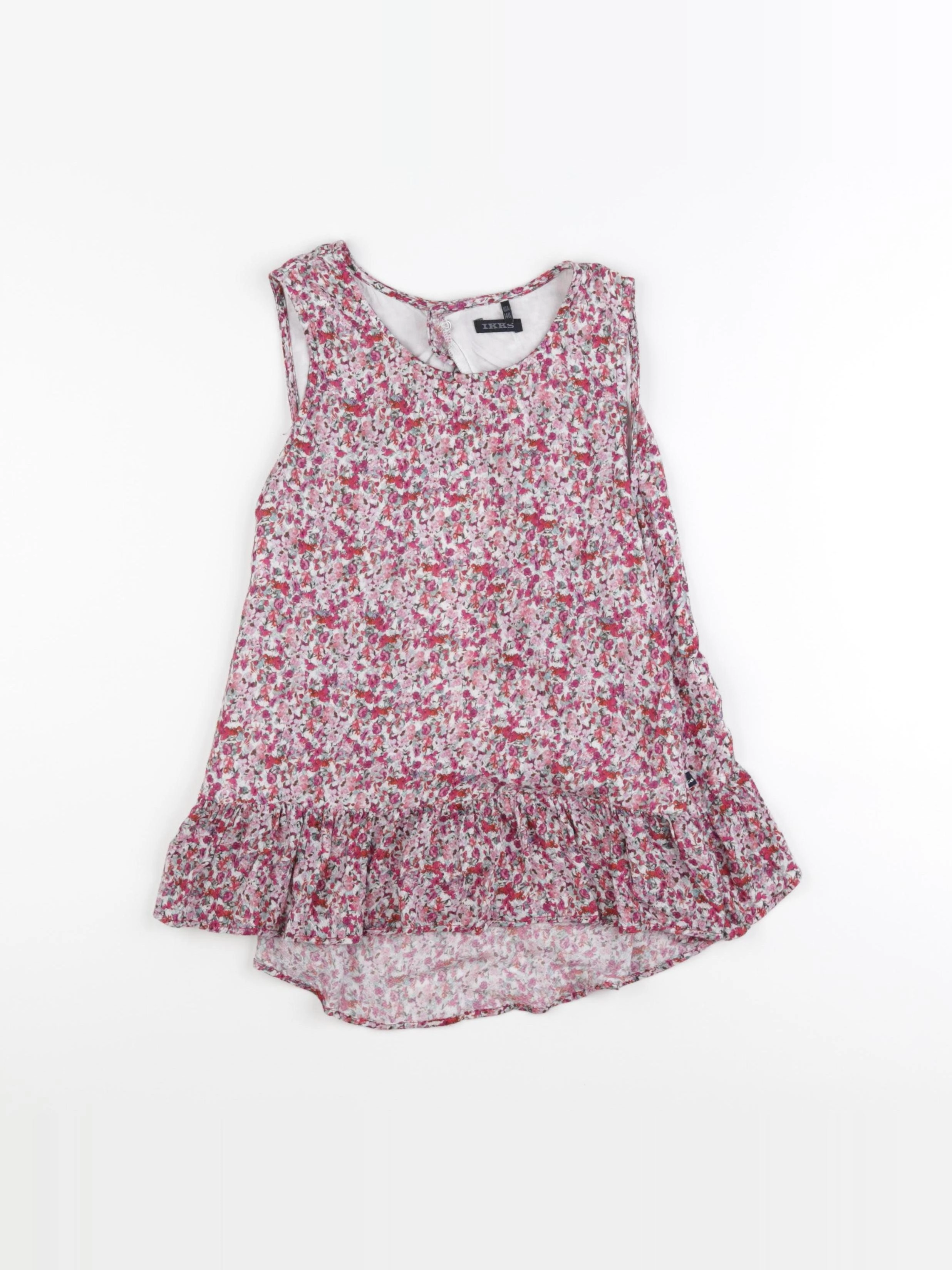 IKKS - blouse rose - 10 ans