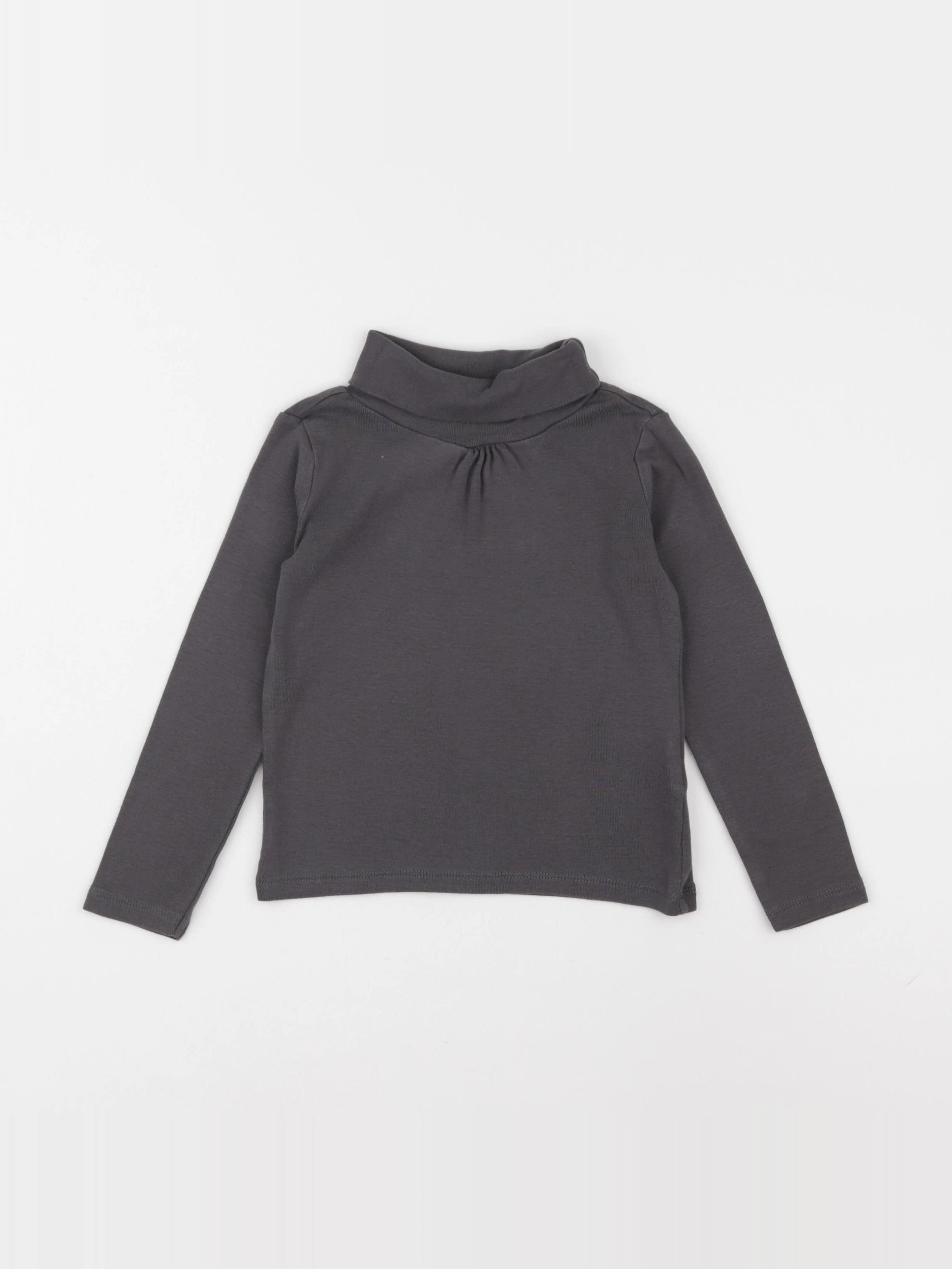 Vertbaudet - sous-pull gris - 4 ans