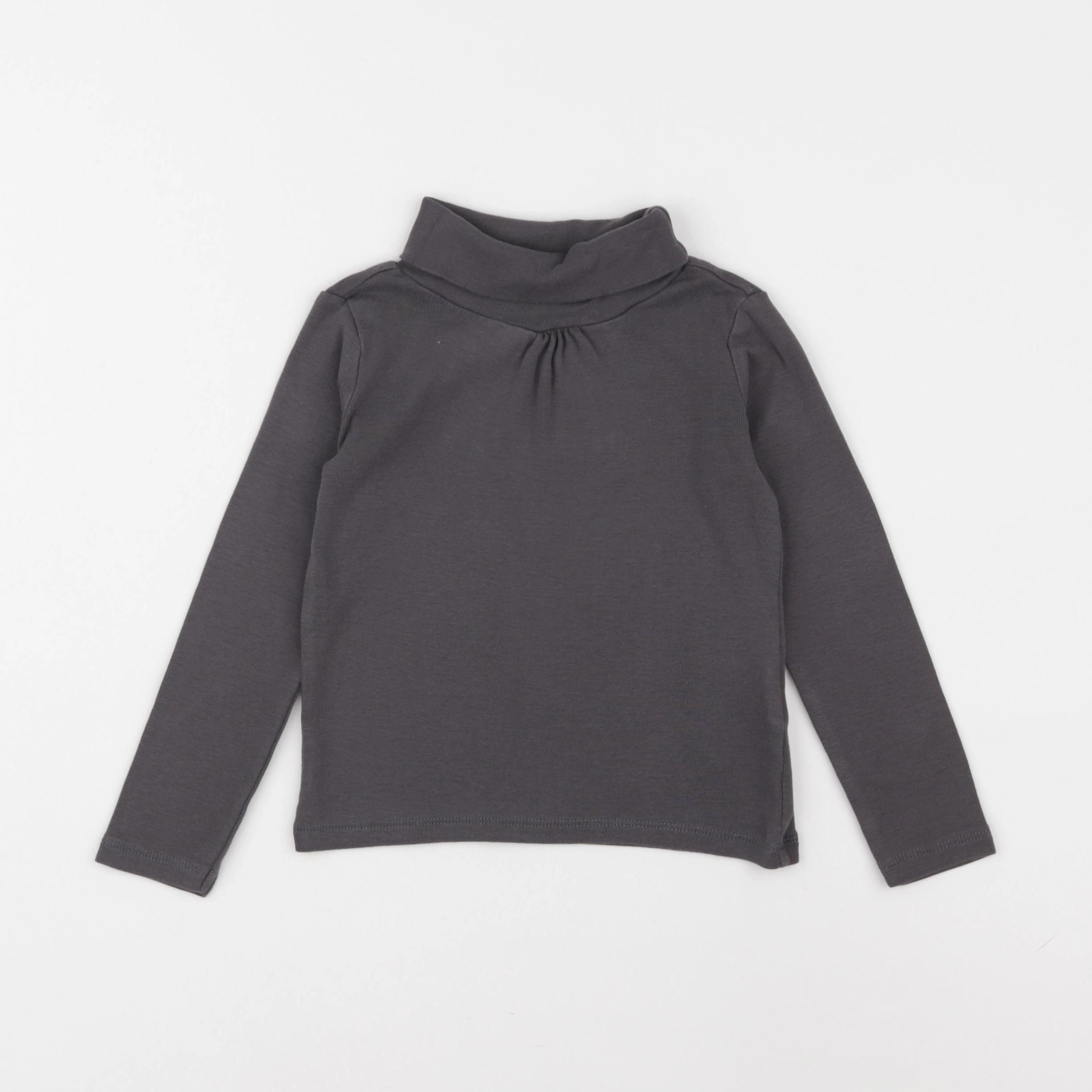 Vertbaudet - sous-pull gris - 4 ans
