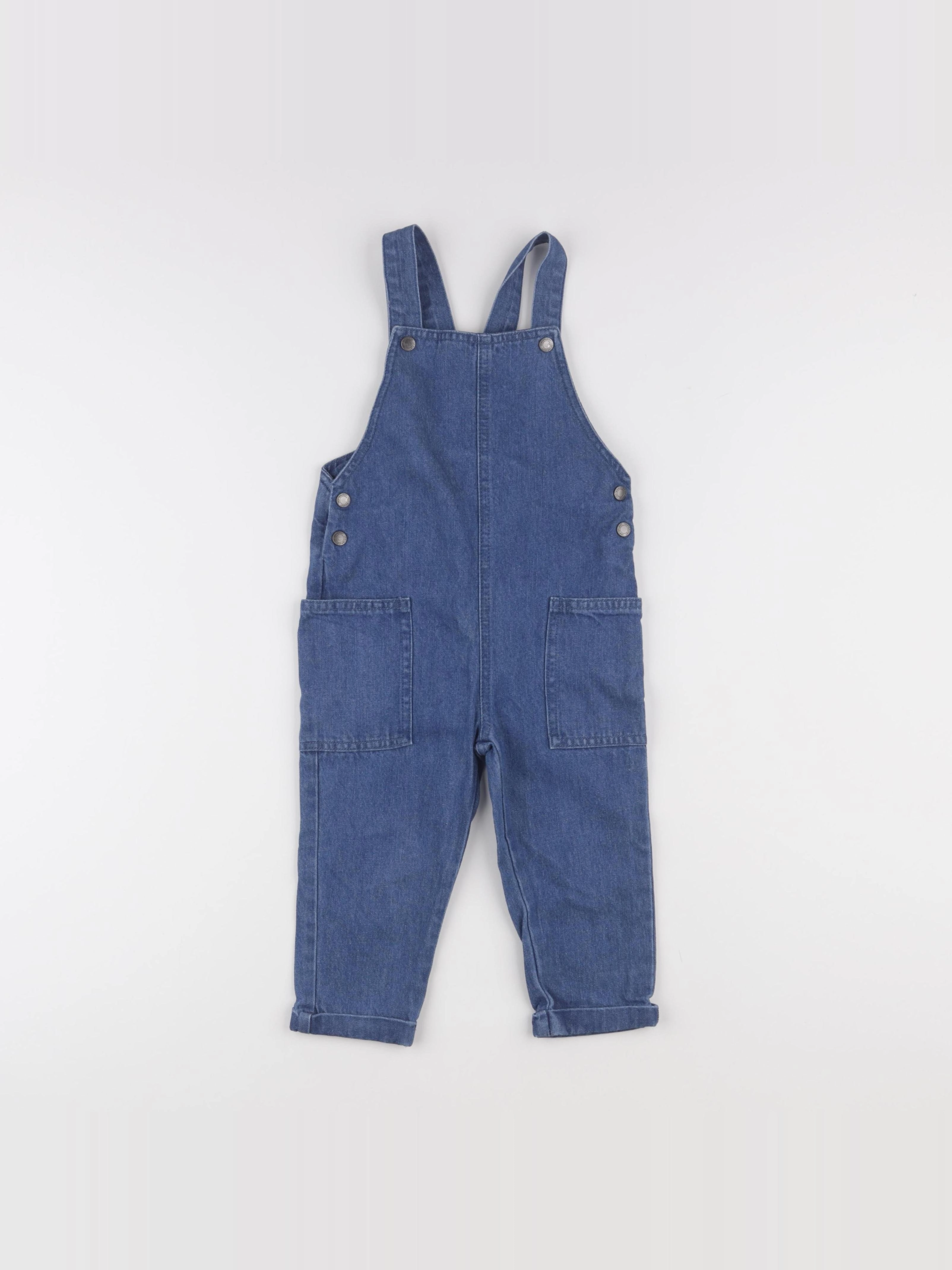 Vertbaudet - salopette bleu - 2 ans