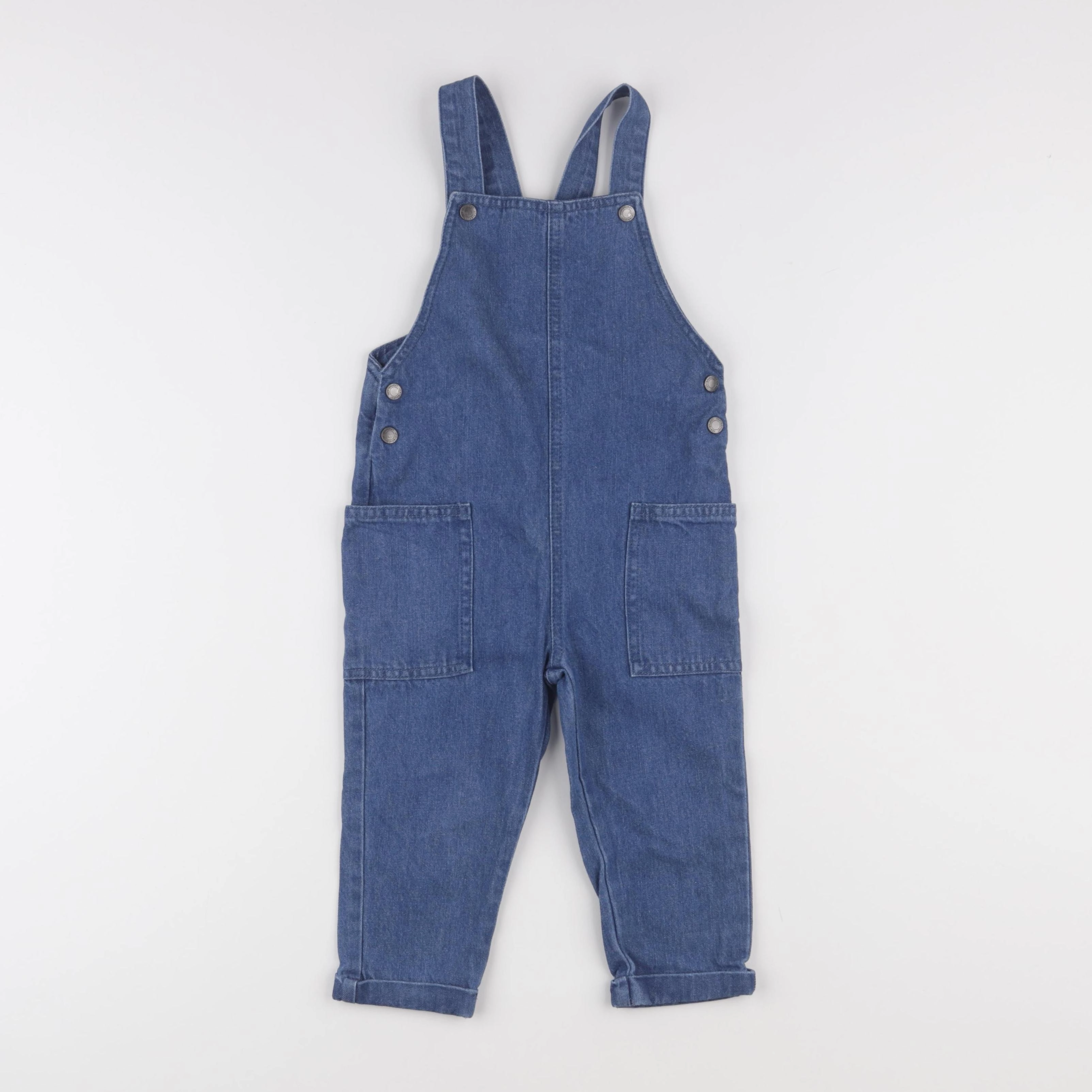 Vertbaudet - salopette bleu - 2 ans