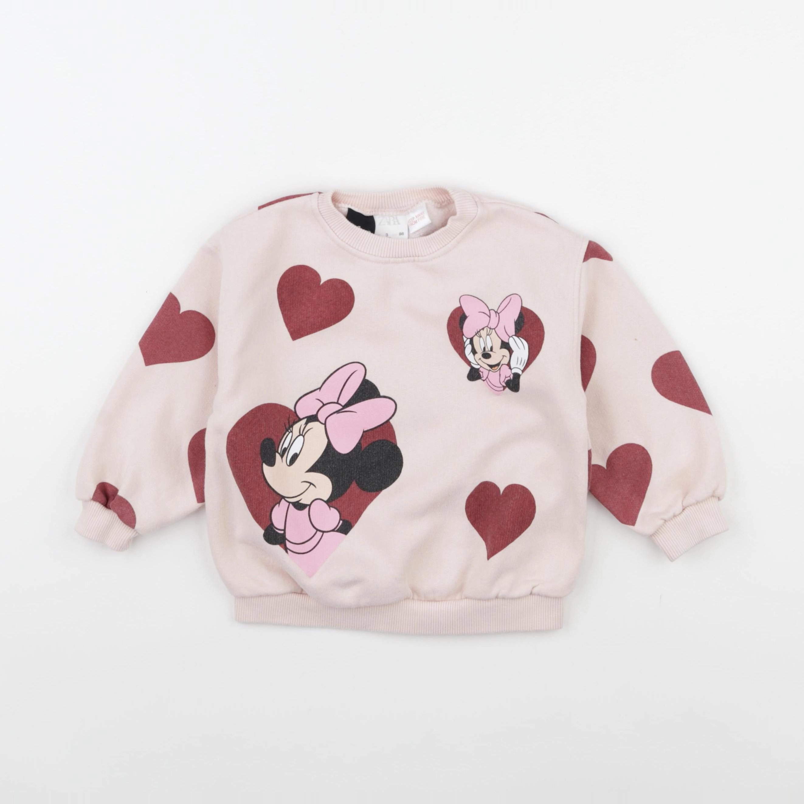 Zara - sweat rose - 3 ans