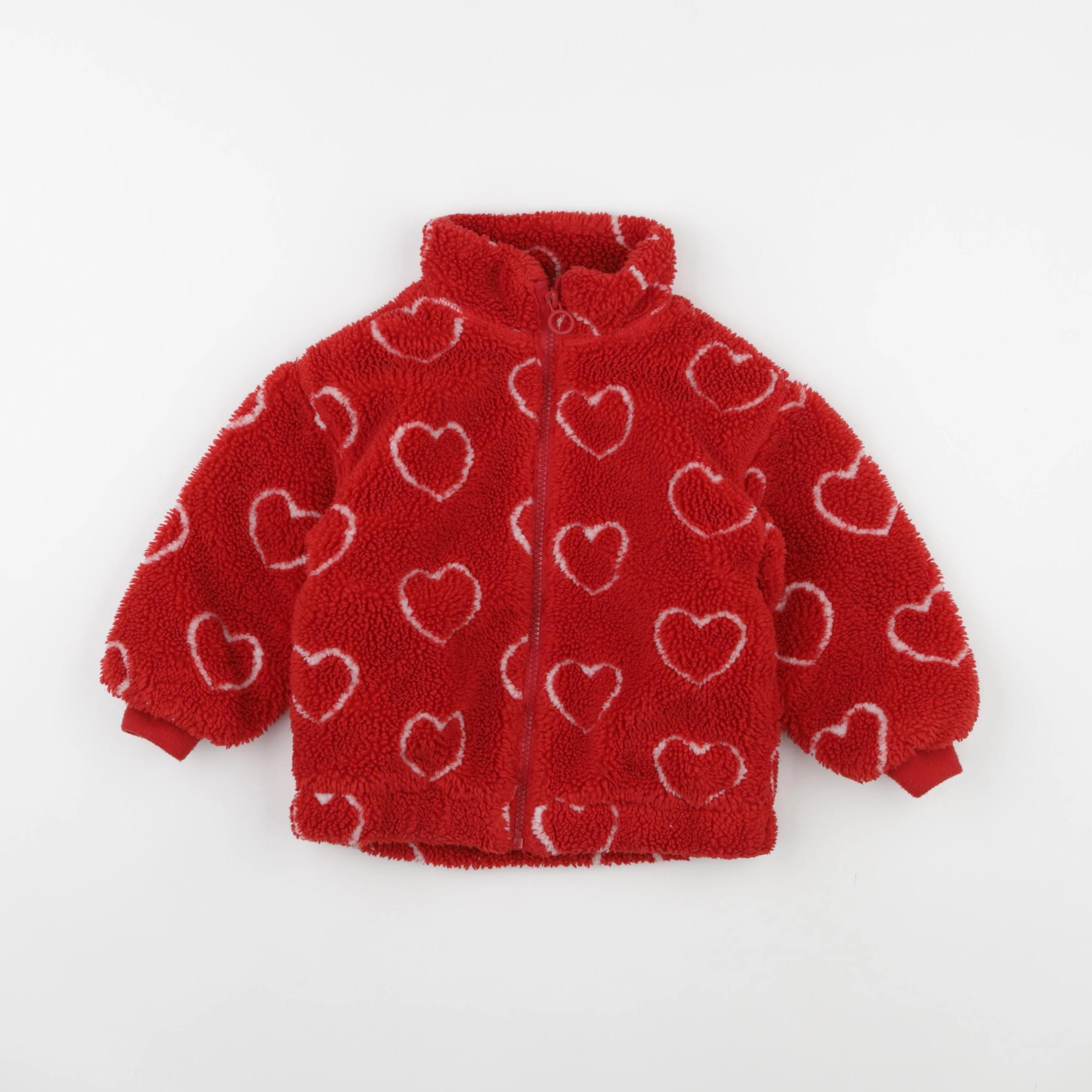 Zara - veste rouge - 2/3 ans