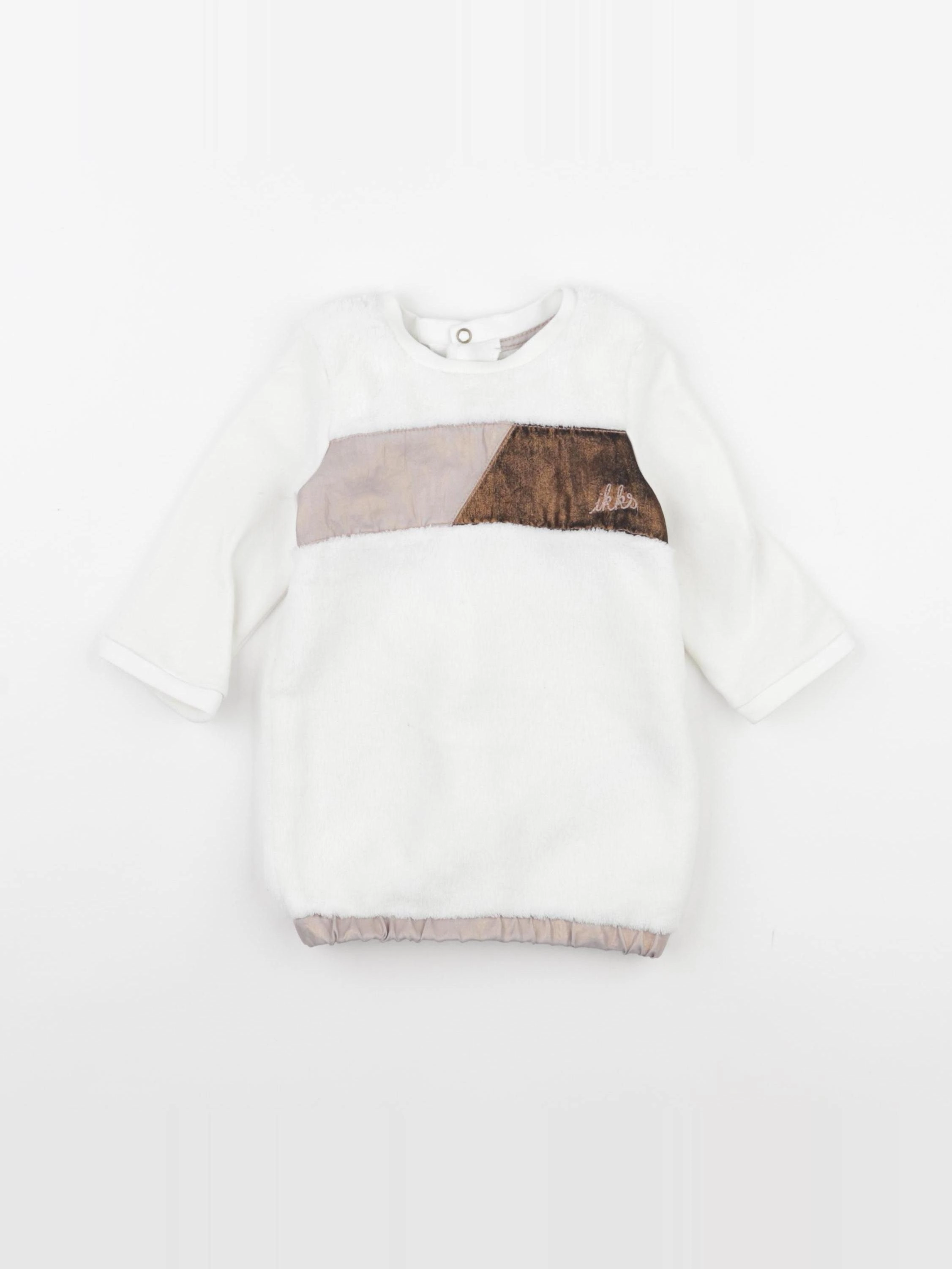 IKKS - robe beige - 12 mois