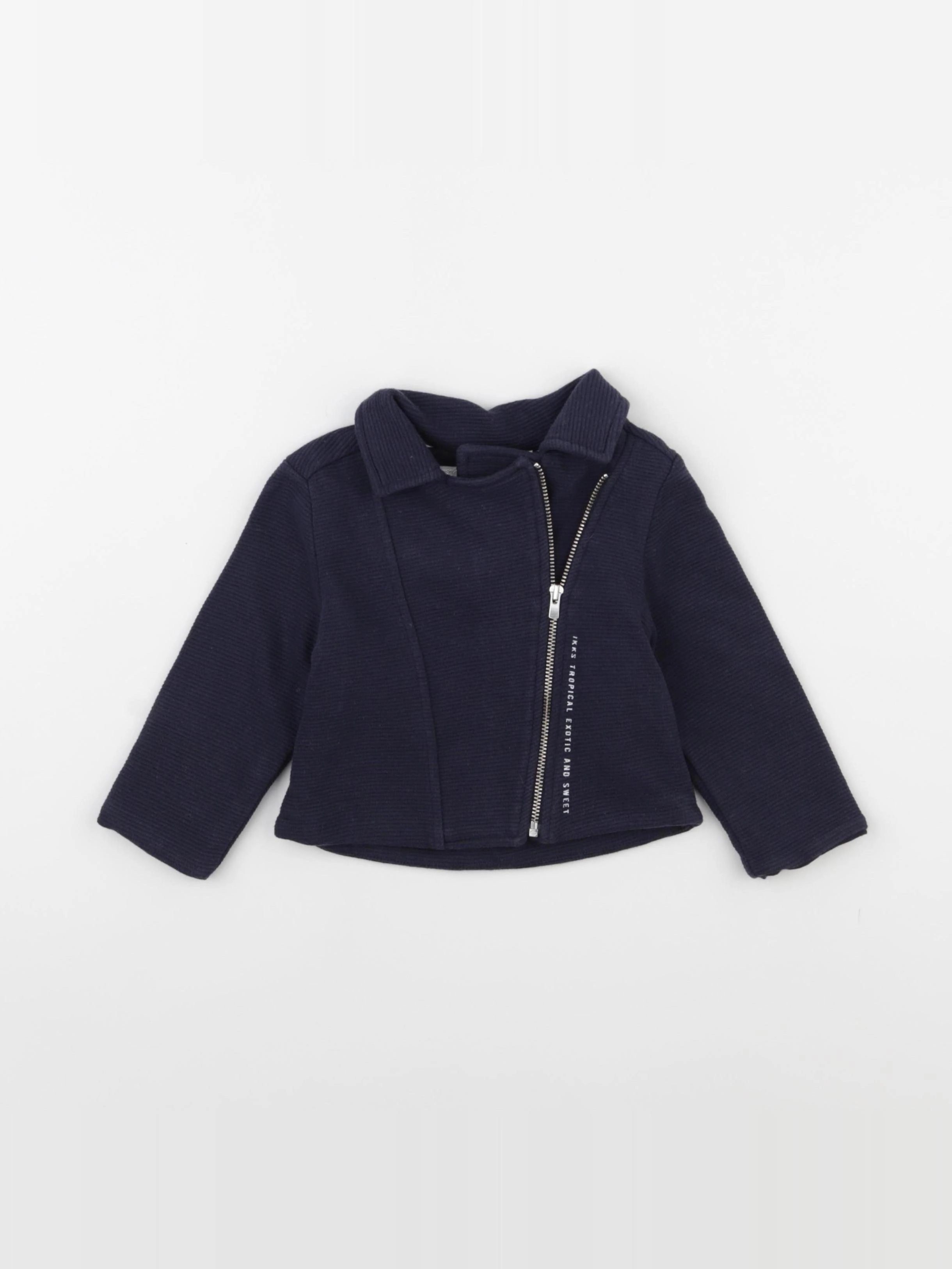 IKKS - veste bleu - 18 mois