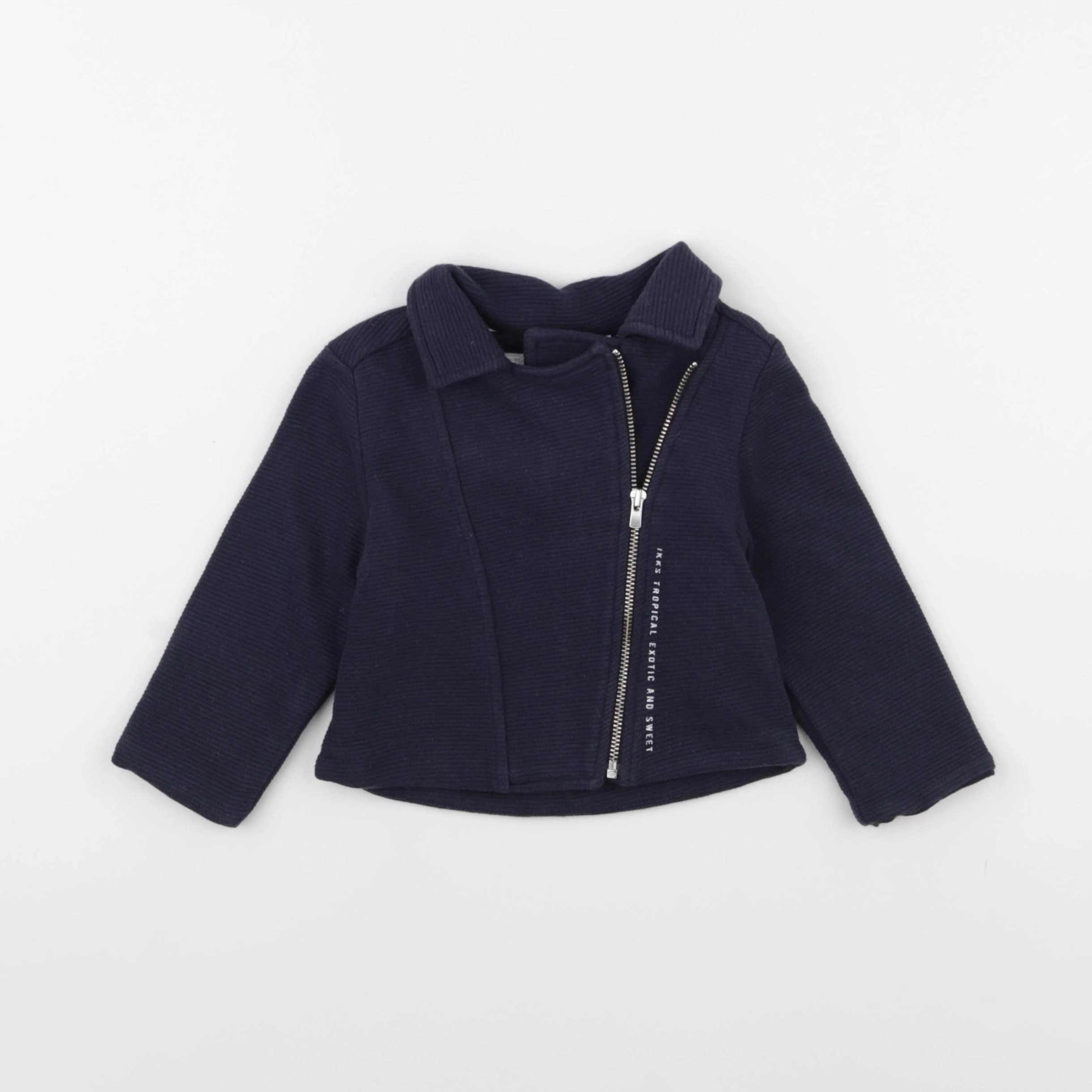 IKKS - veste bleu - 18 mois