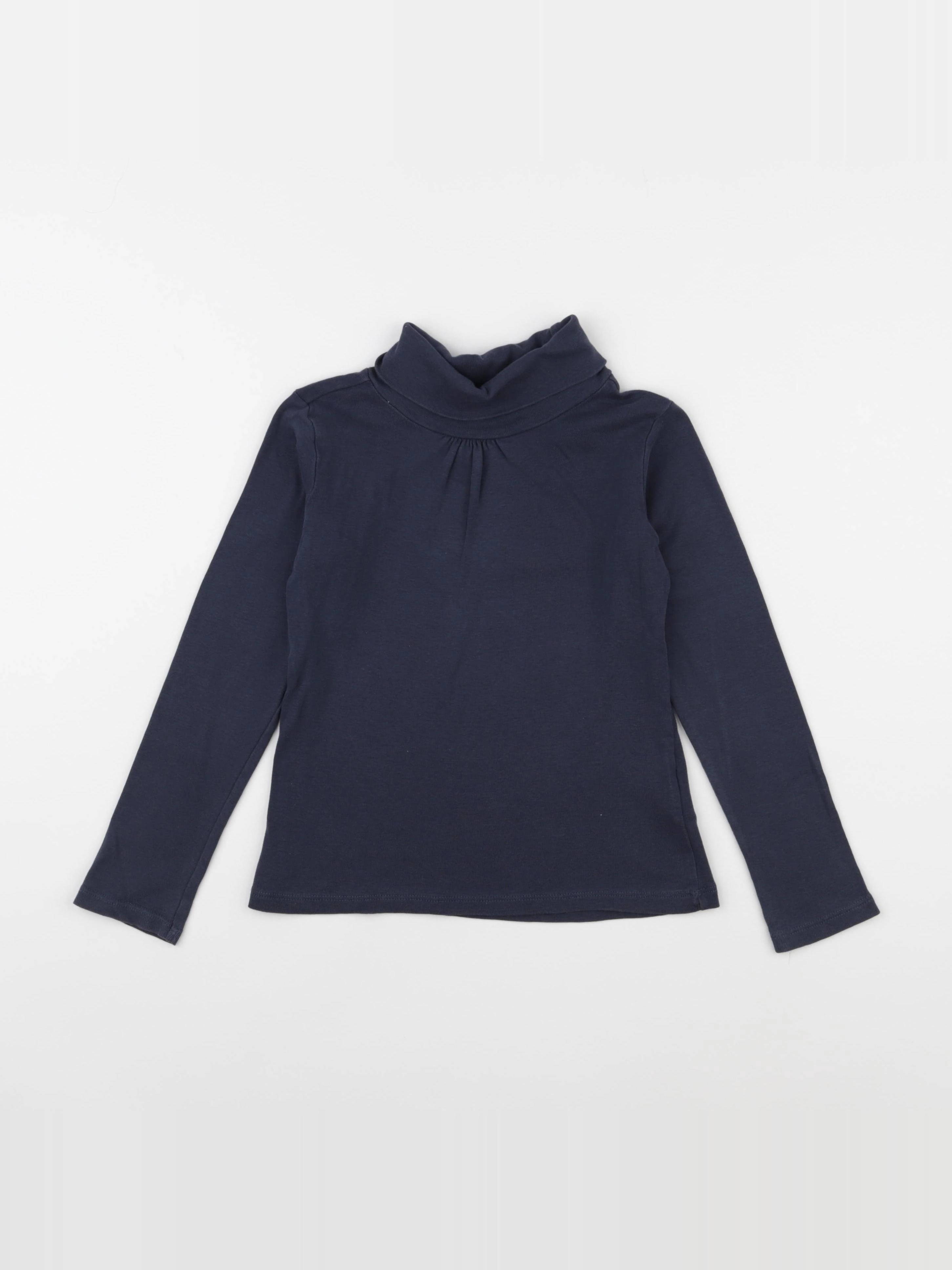 Vertbaudet - sous-pull bleu - 8 ans