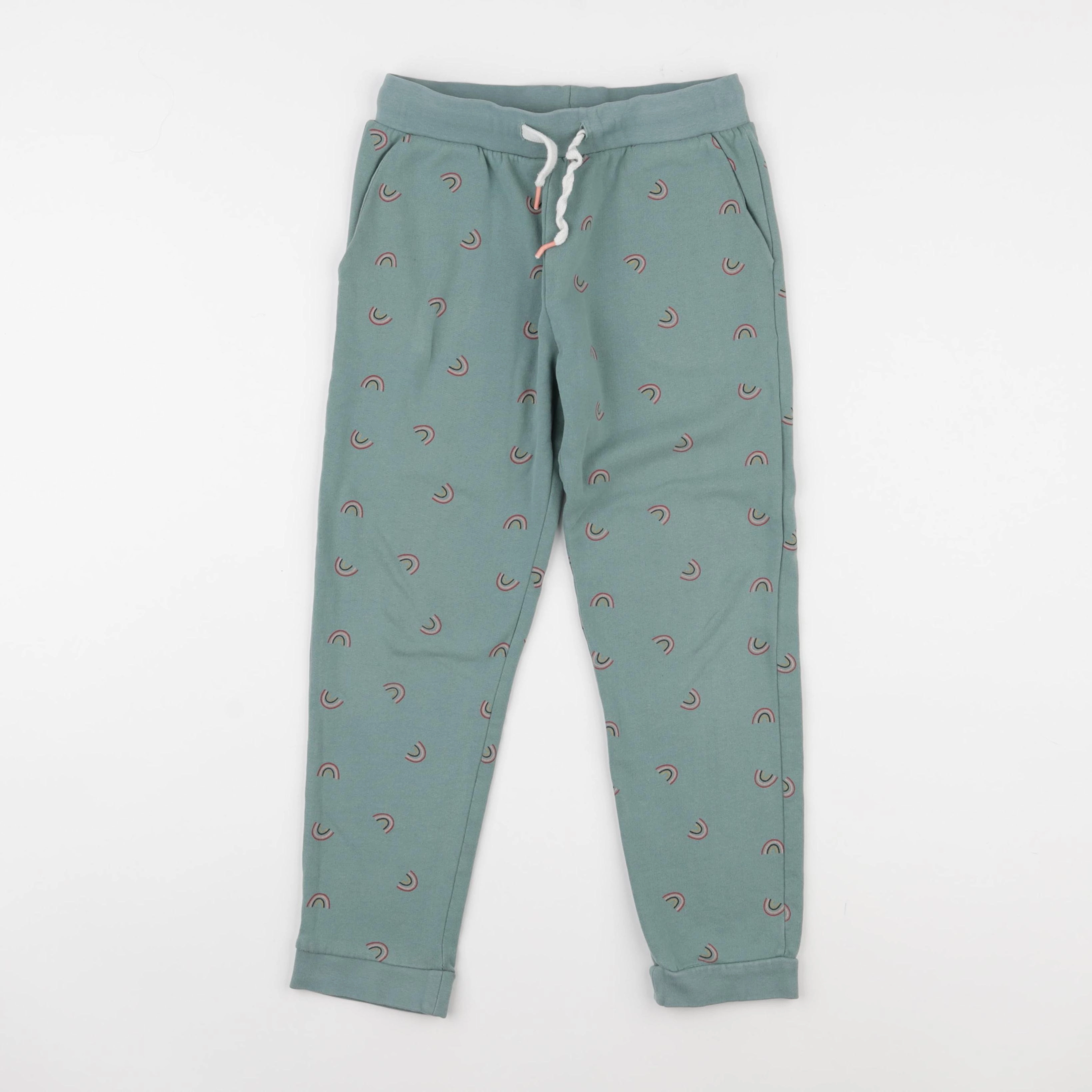 Vertbaudet - jogging vert - 8 ans