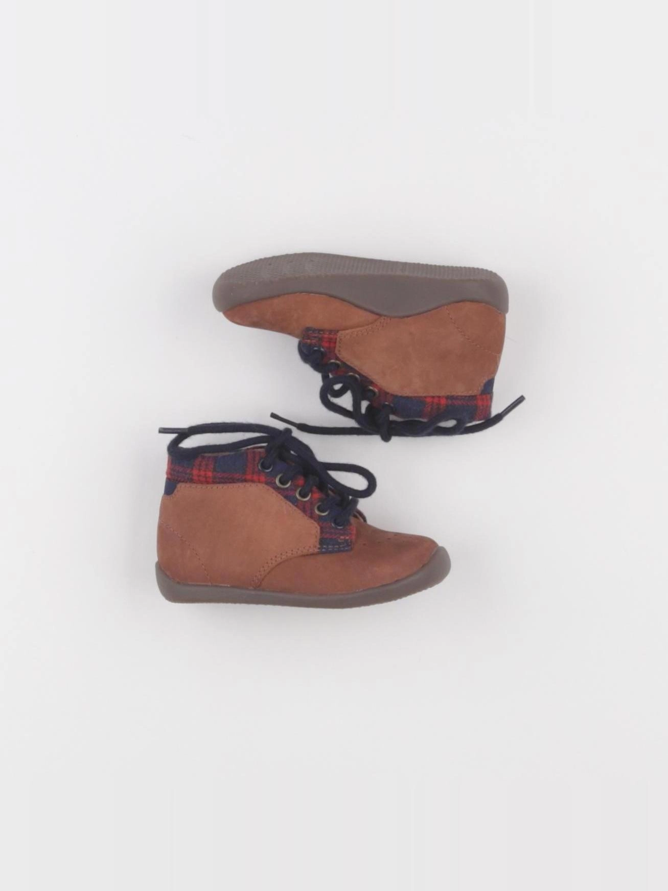 Vertbaudet - bottillons marron - pointure 21
